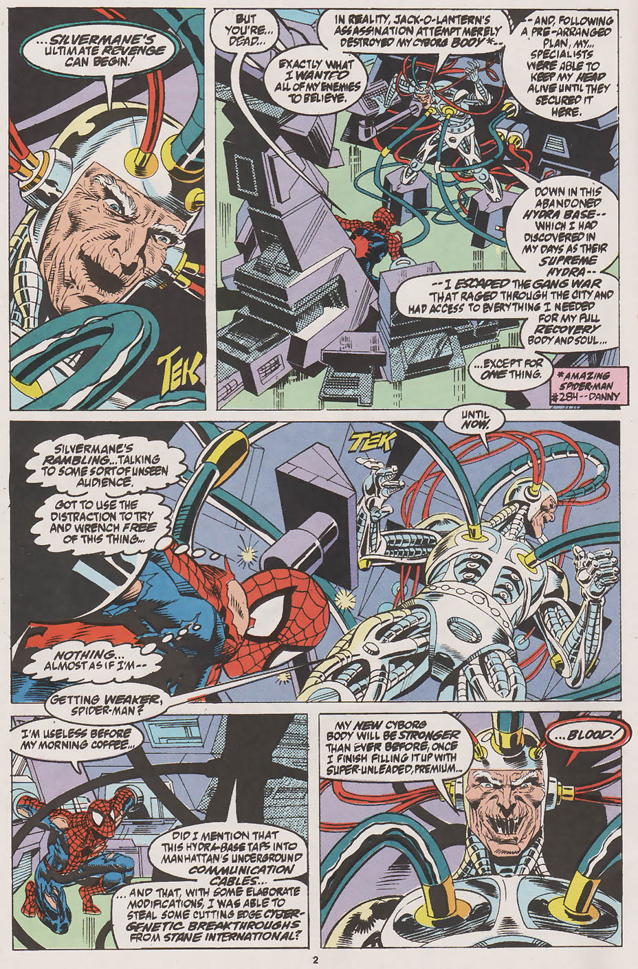 Read online Web of Spider-Man (1985) comic -  Issue #80 - 3