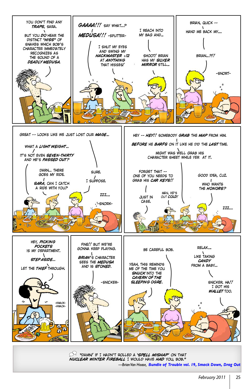 Read online Knights of the Dinner Table comic -  Issue #172 - 27