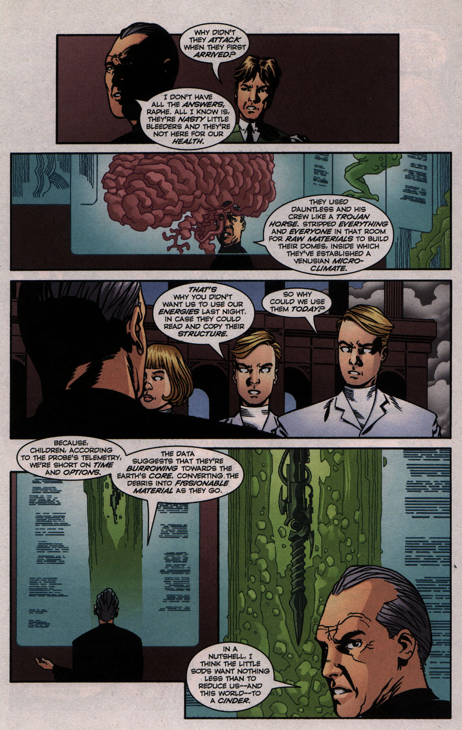 Read online The Establishment comic -  Issue #7 - 9