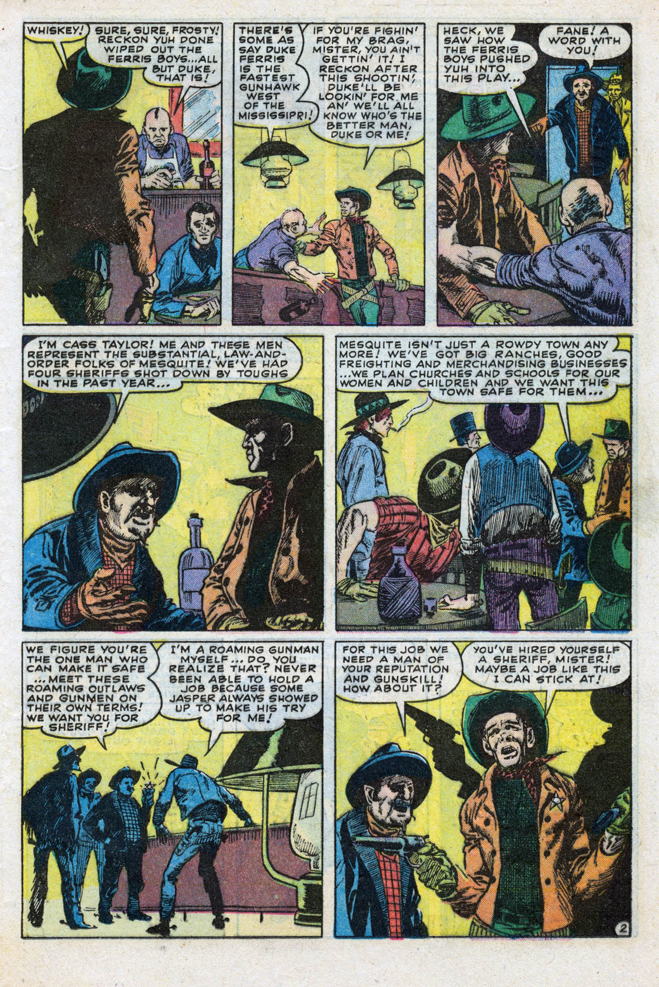 Read online Western Kid comic -  Issue #2 - 21