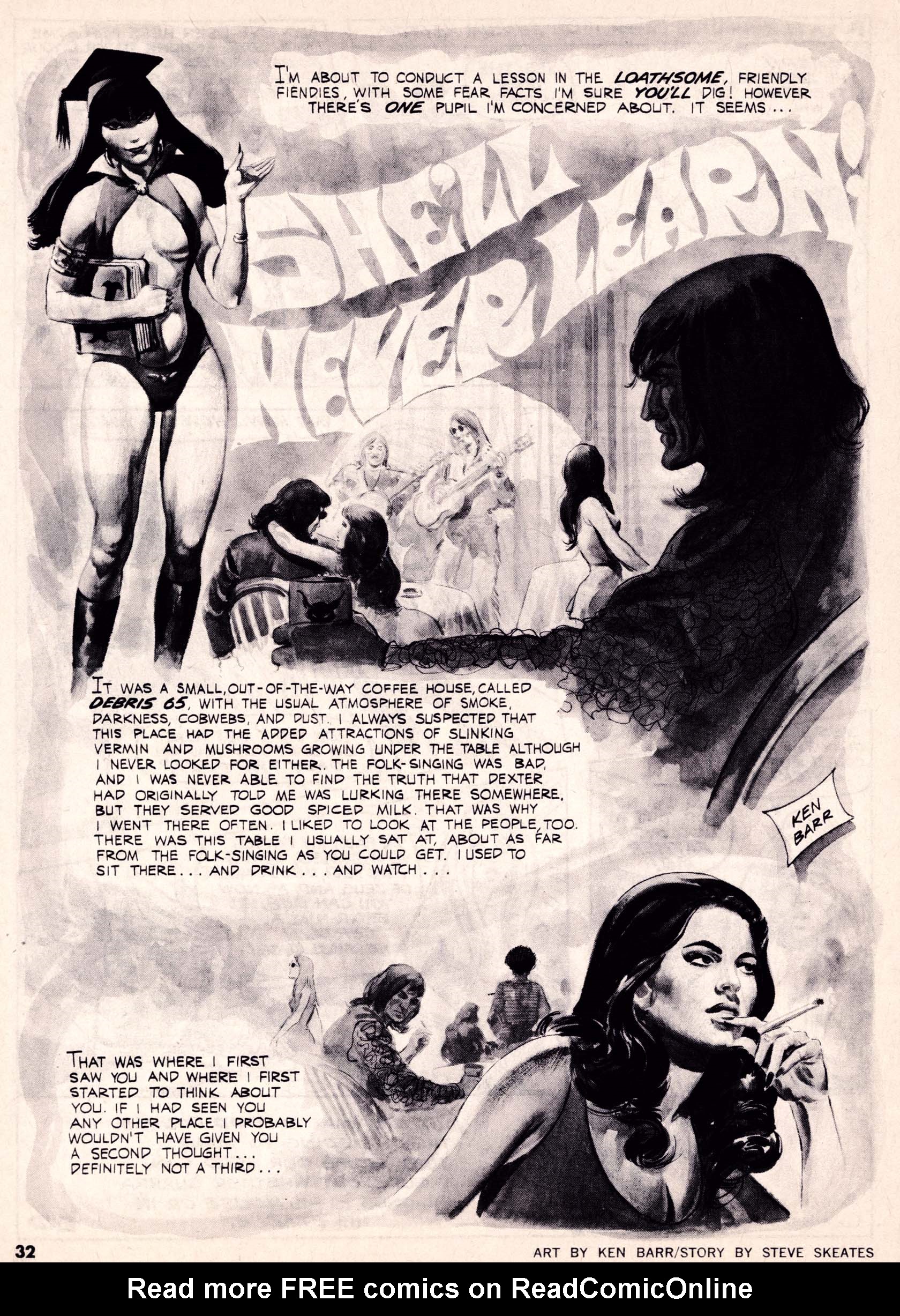 Read online Vampirella (1969) comic -  Issue #11 - 32