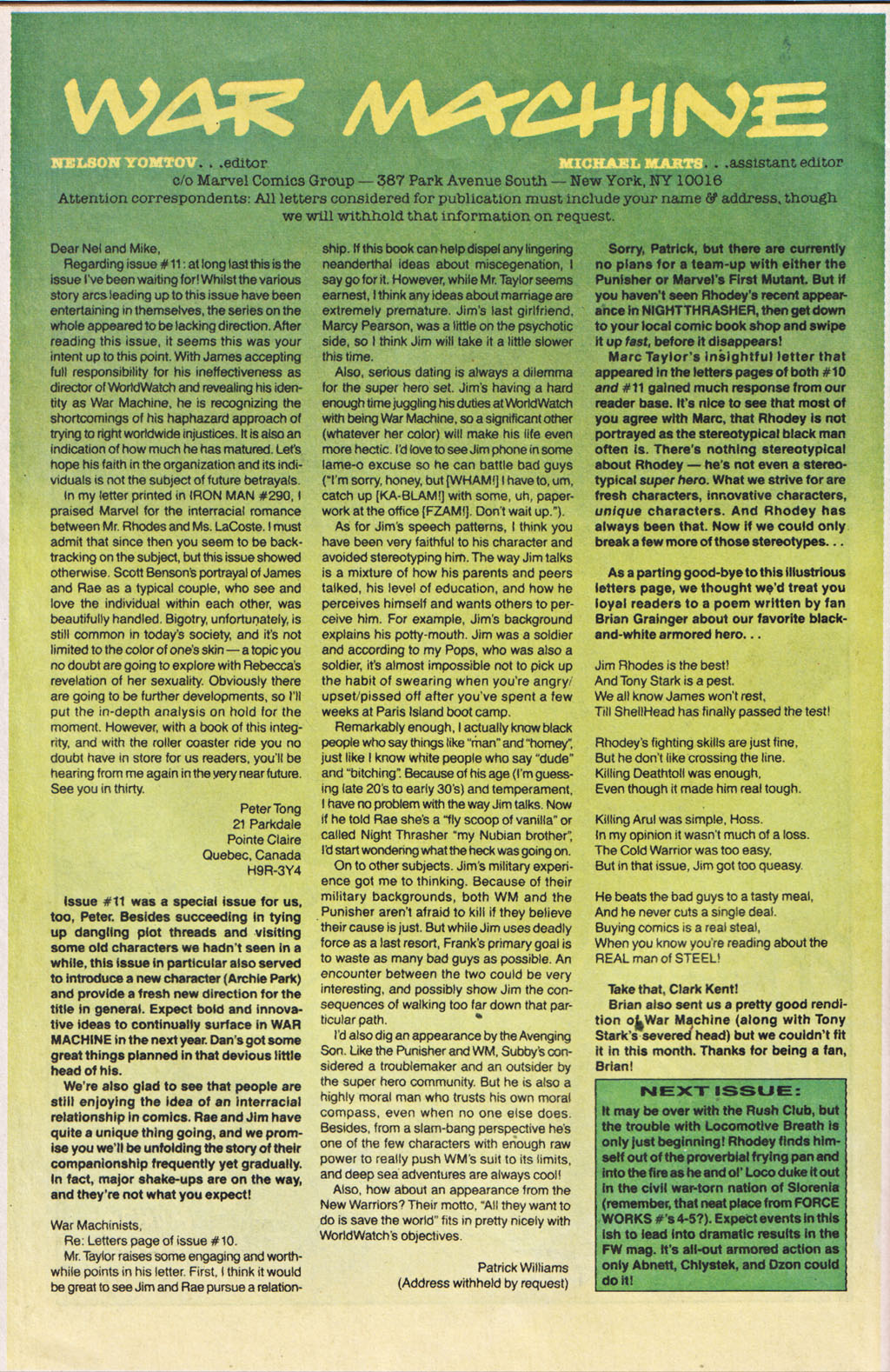 Read online War Machine (1994) comic -  Issue #13 - 23