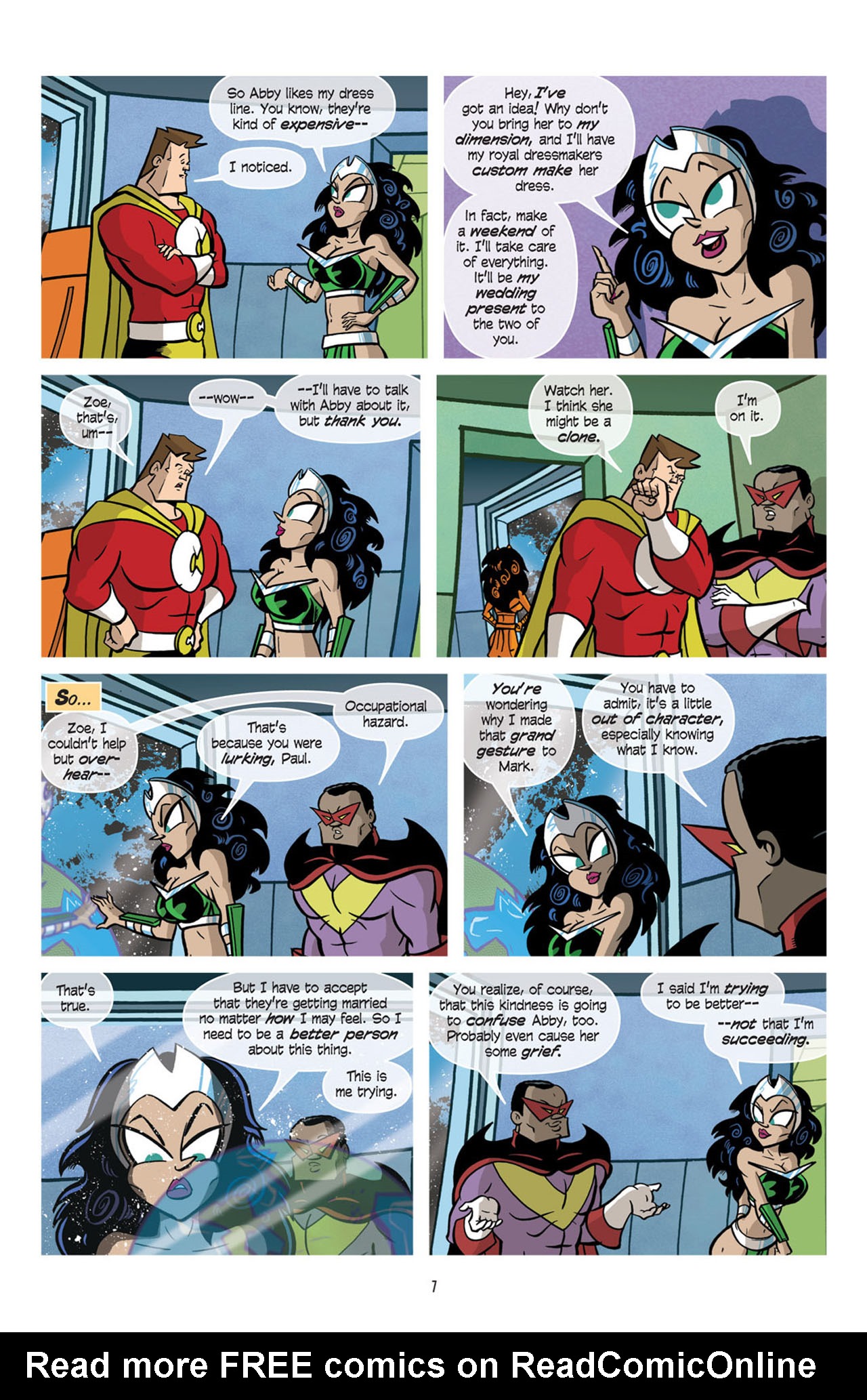 Read online Love and Capes comic -  Issue #11 - 9