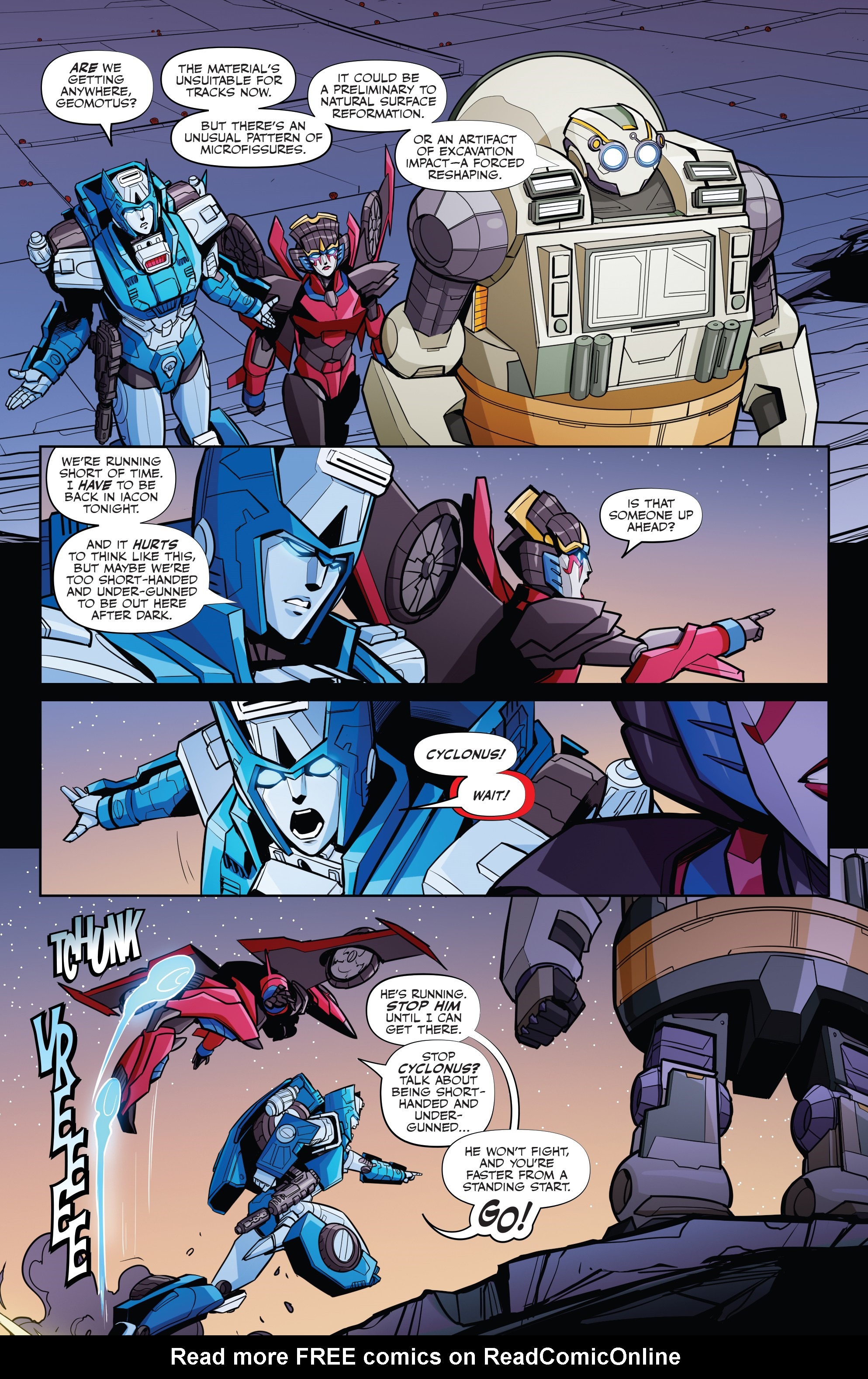 Read online Transformers (2019) comic -  Issue #4 - 6
