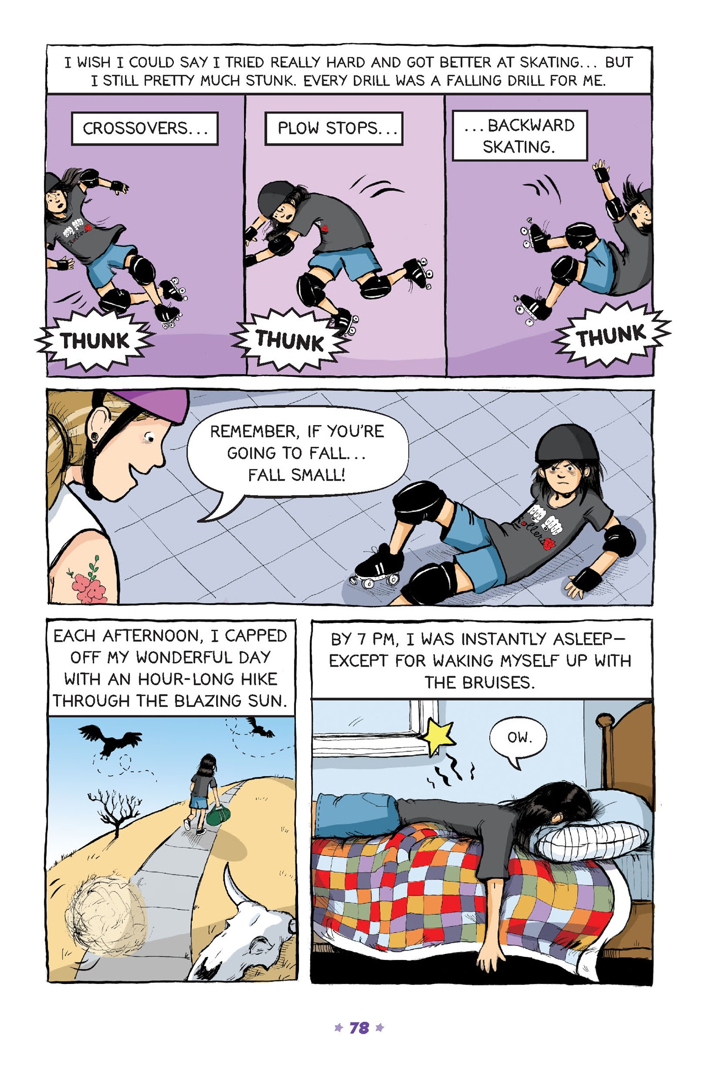 Read online Roller Girl comic -  Issue # TPB (Part 1) - 75