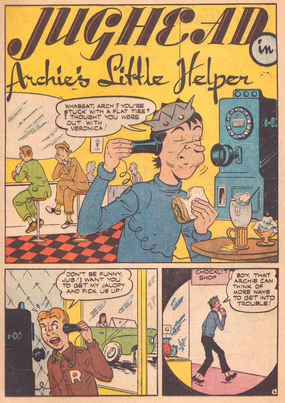 Read online Pep Comics comic -  Issue #69 - 19