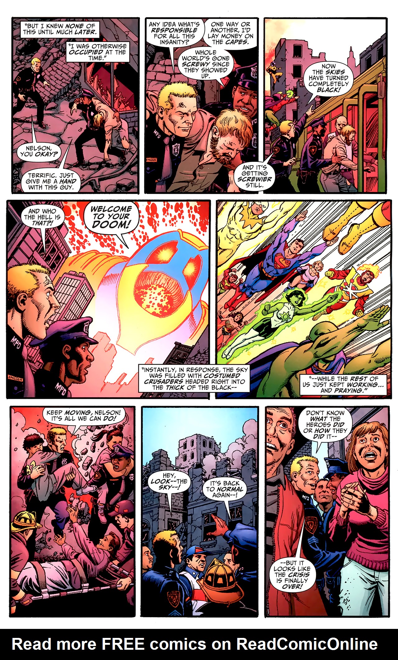 Read online DC Universe: Legacies comic -  Issue #6 - 10