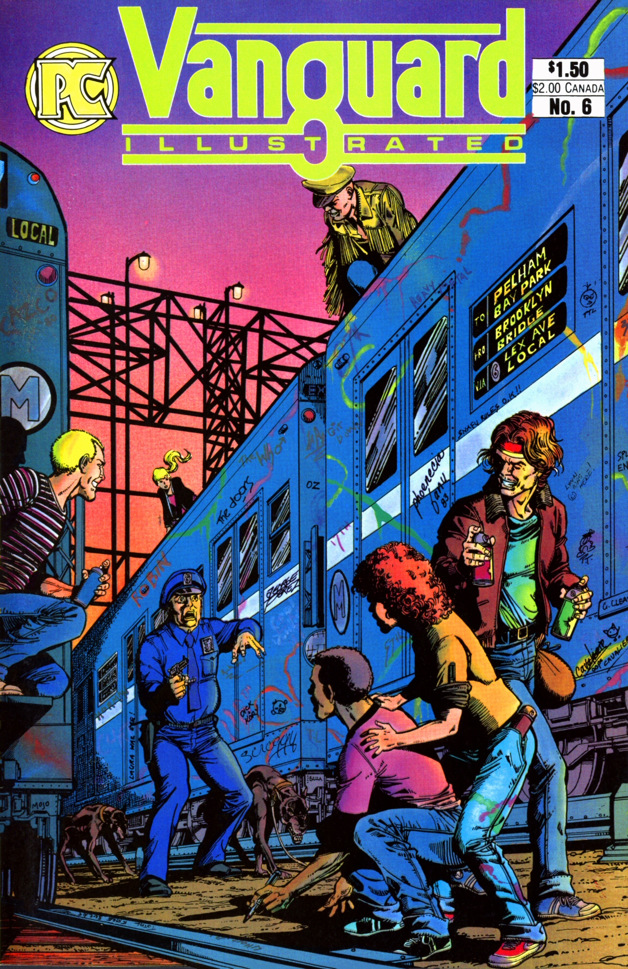 Read online Vanguard Illustrated comic -  Issue #6 - 1