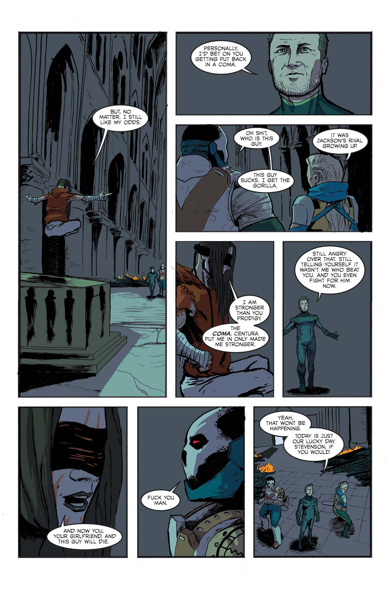 Read online 2085: Imperium Contingency comic -  Issue # TPB - 134