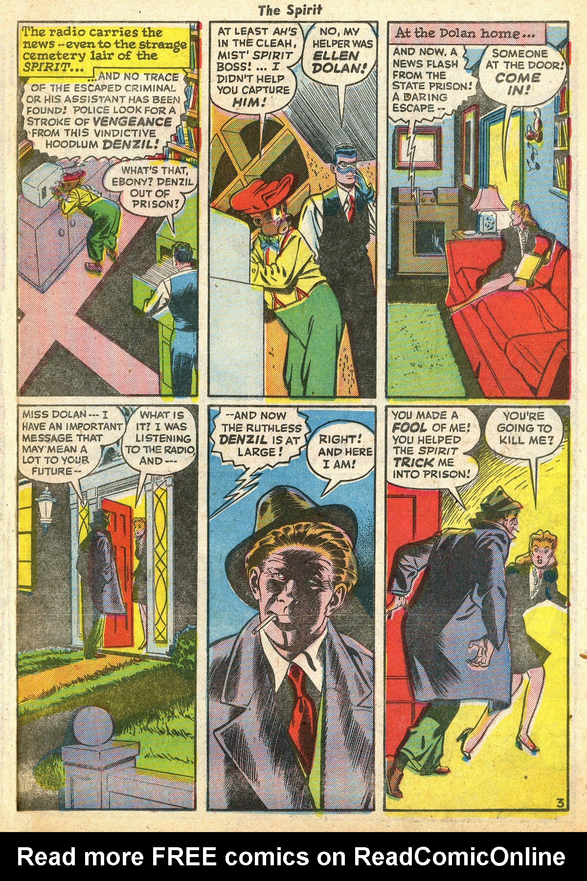Read online The Spirit (1944) comic -  Issue #14 - 29