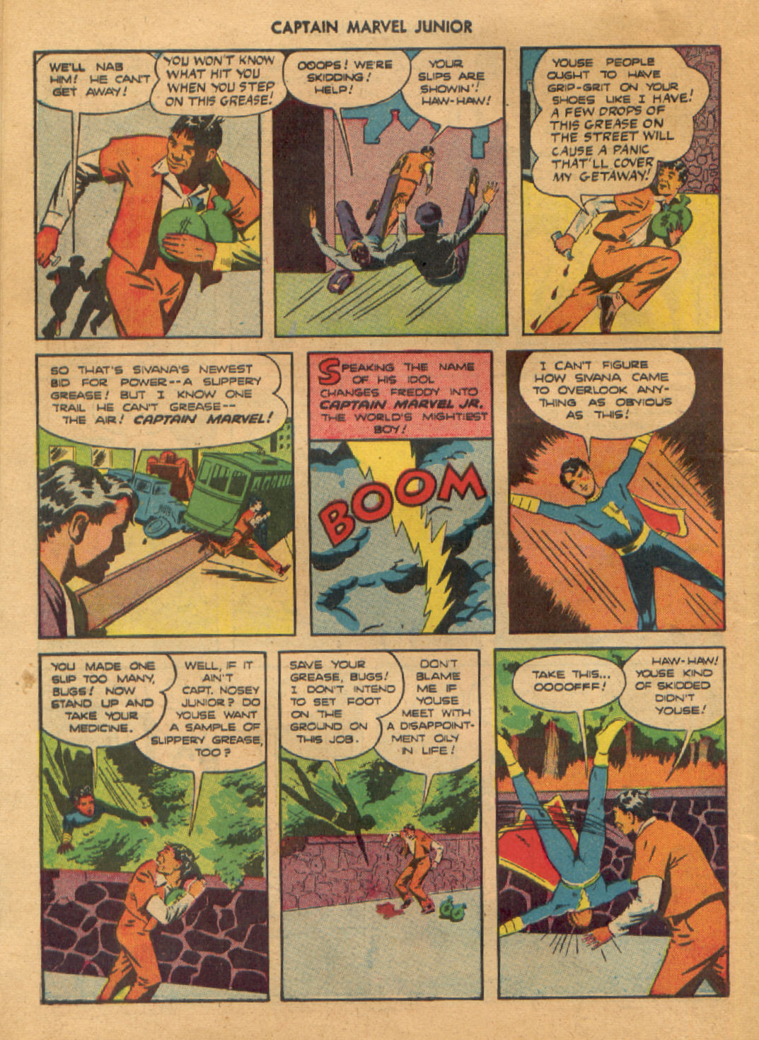Read online Captain Marvel, Jr. comic -  Issue #31 - 22