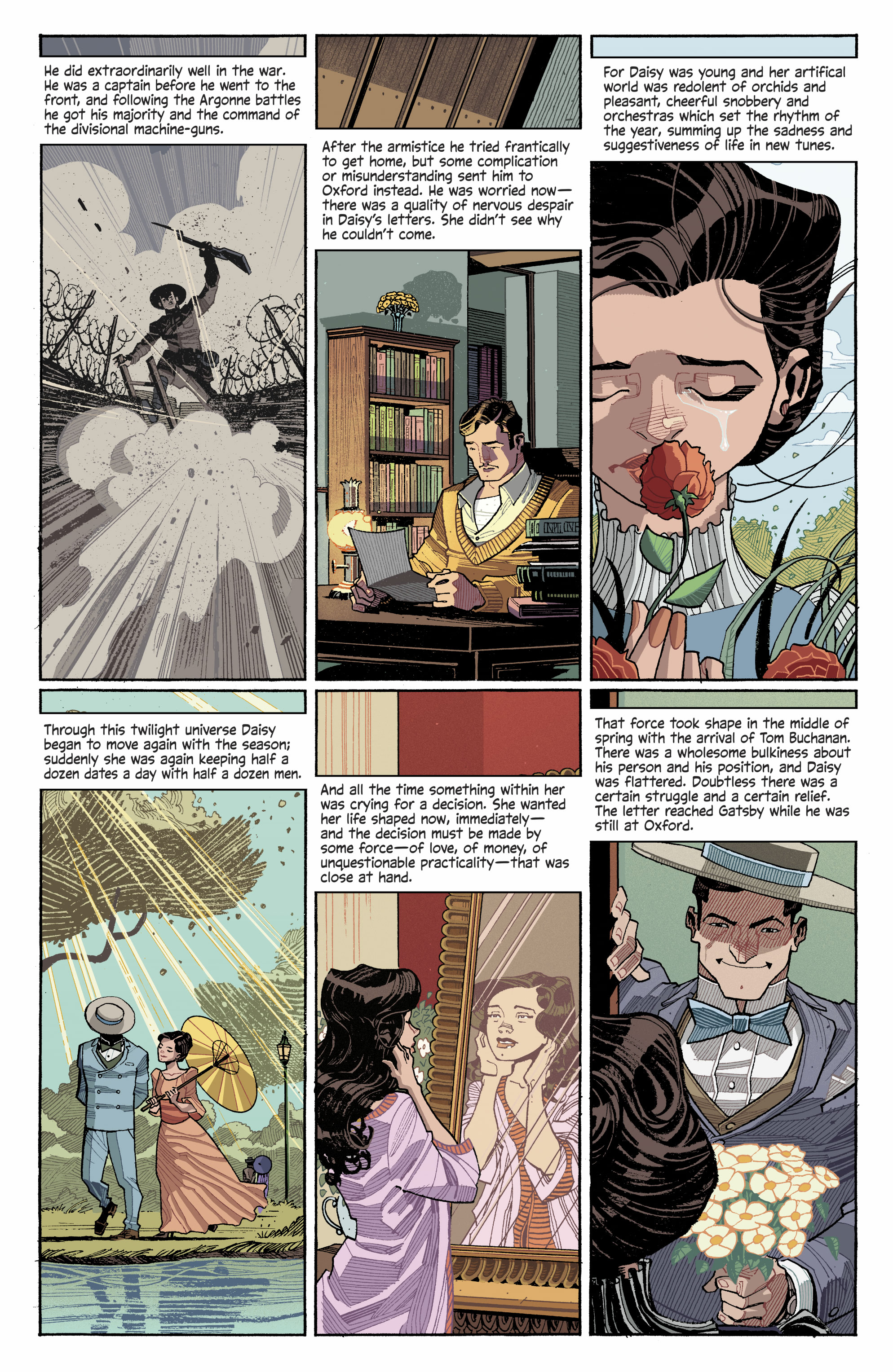 Read online The Great Gatsby comic -  Issue #6 - 18
