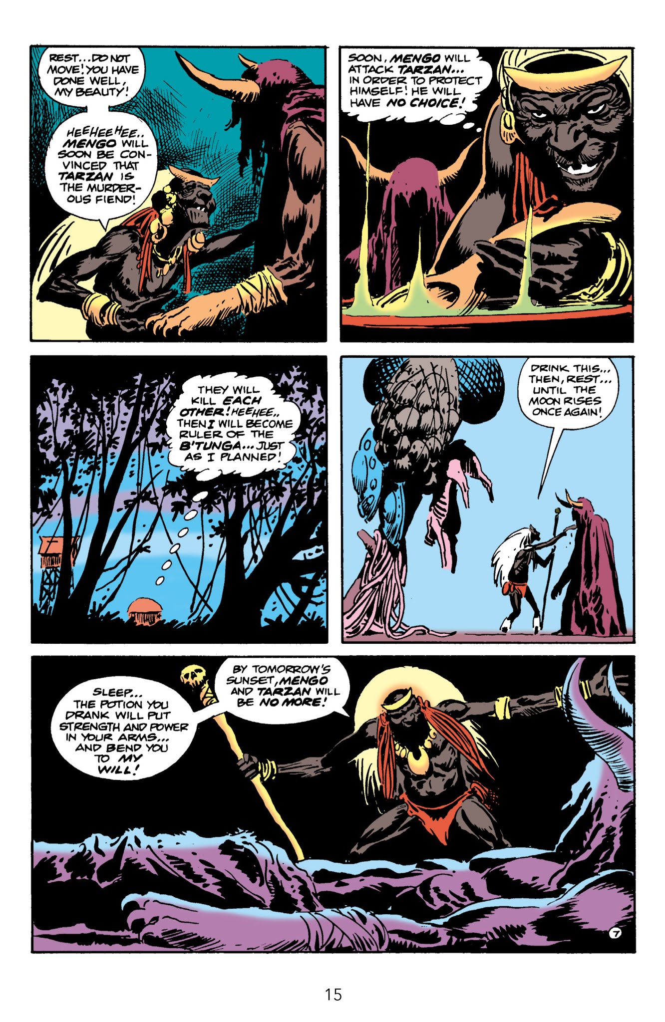 Read online Edgar Rice Burroughs' Tarzan The Joe Kubert Years comic -  Issue # TPB 3 (Part 1) - 17