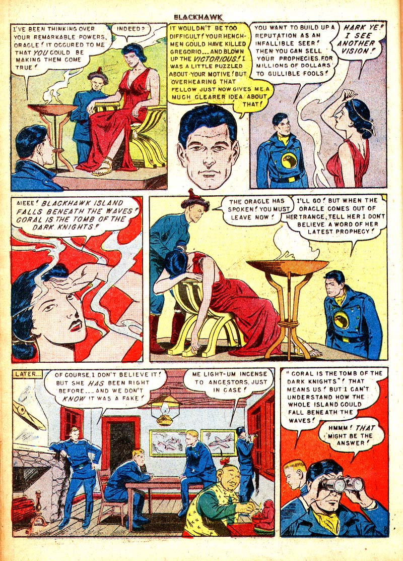 Read online Blackhawk (1957) comic -  Issue #32 - 8