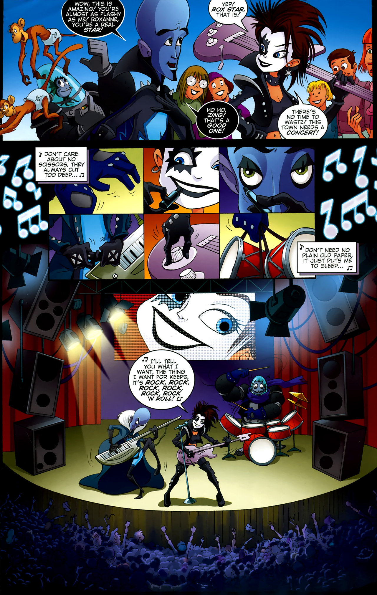 Read online Megamind: Bad. Blue. Brilliant. comic -  Issue #3 - 29