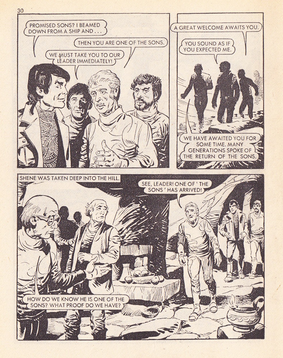 Read online Starblazer comic -  Issue #39 - 30
