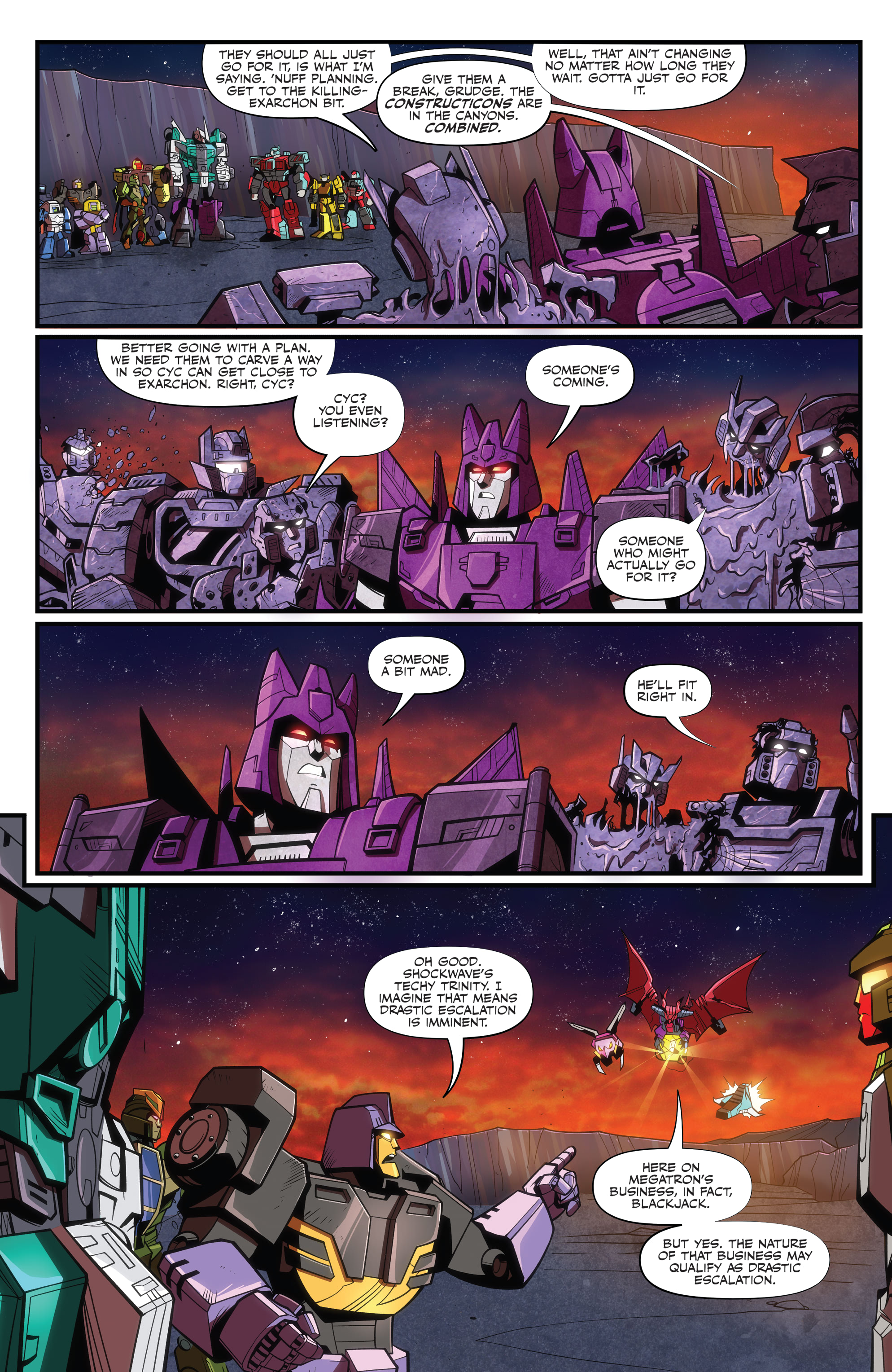 Read online Transformers: War’s End comic -  Issue #4 - 9