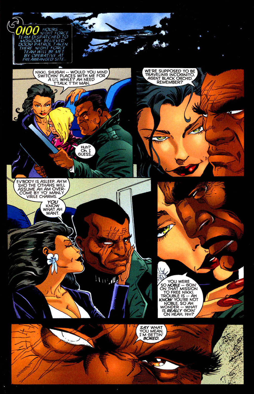 Read online Tangent Comics/ Nightwing: Night Force comic -  Issue # Full - 11