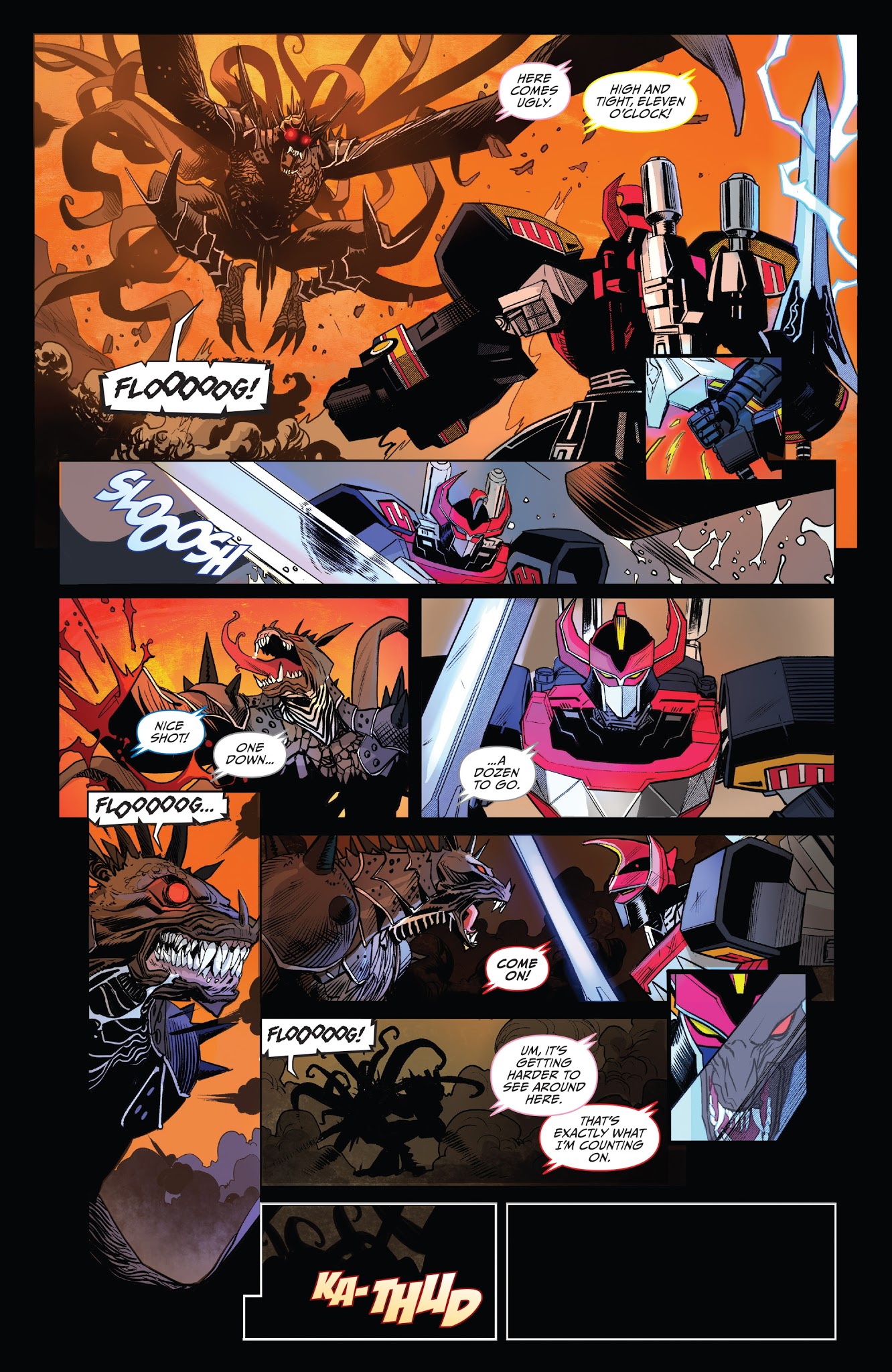 Read online Saban's Go Go Power Rangers comic -  Issue #4 - 18