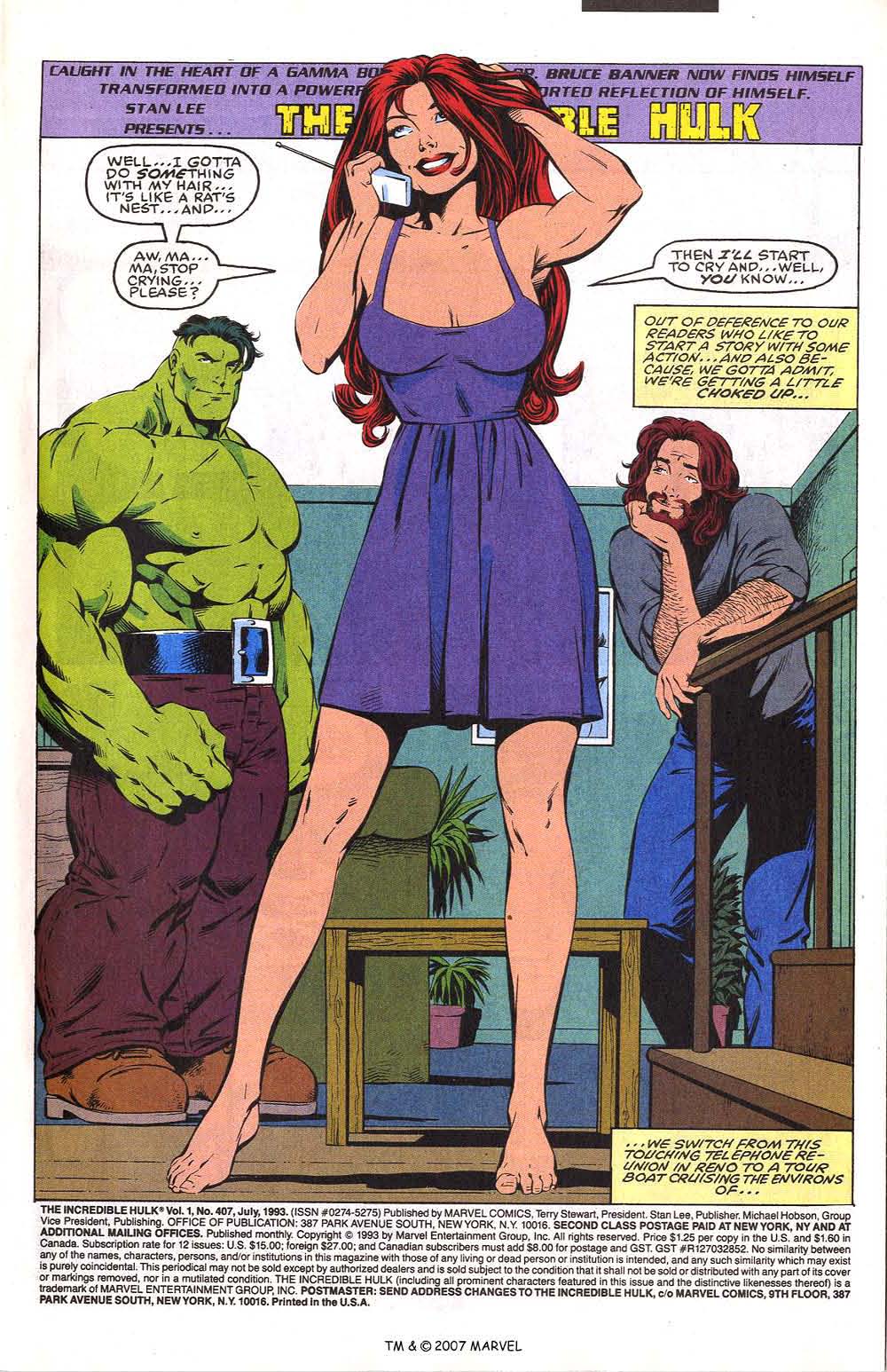 Read online The Incredible Hulk (1968) comic -  Issue #407 - 3
