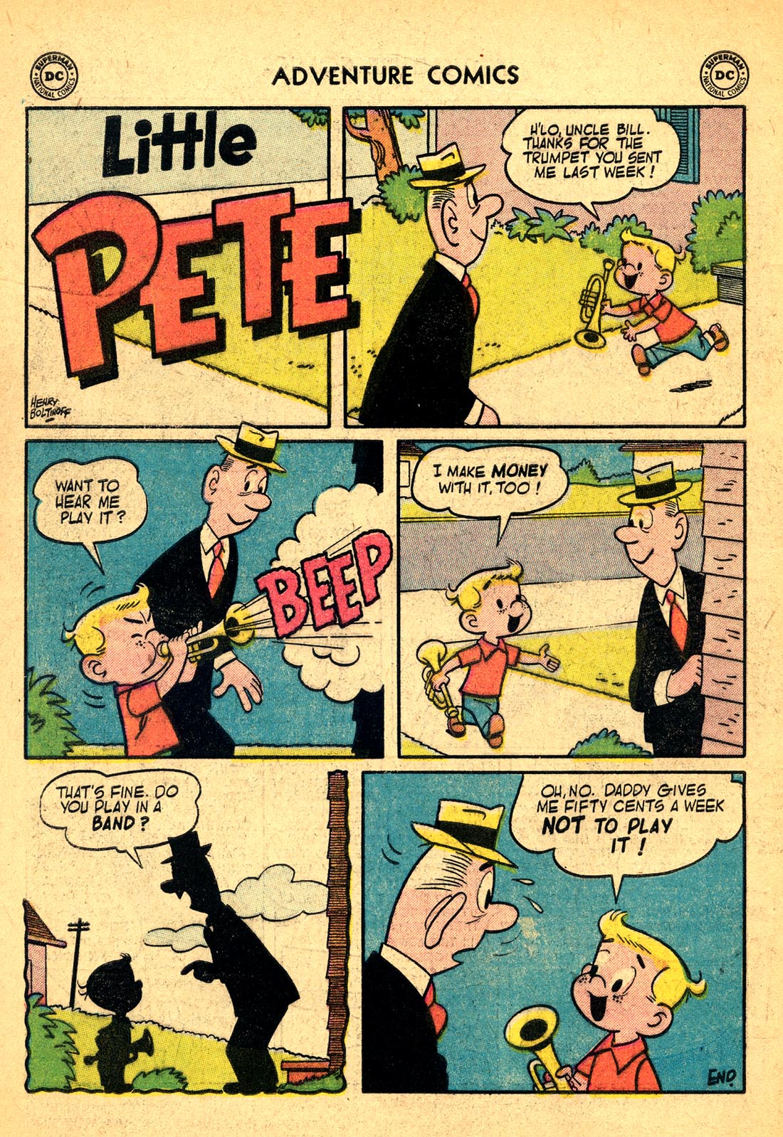 Read online Adventure Comics (1938) comic -  Issue #220 - 34