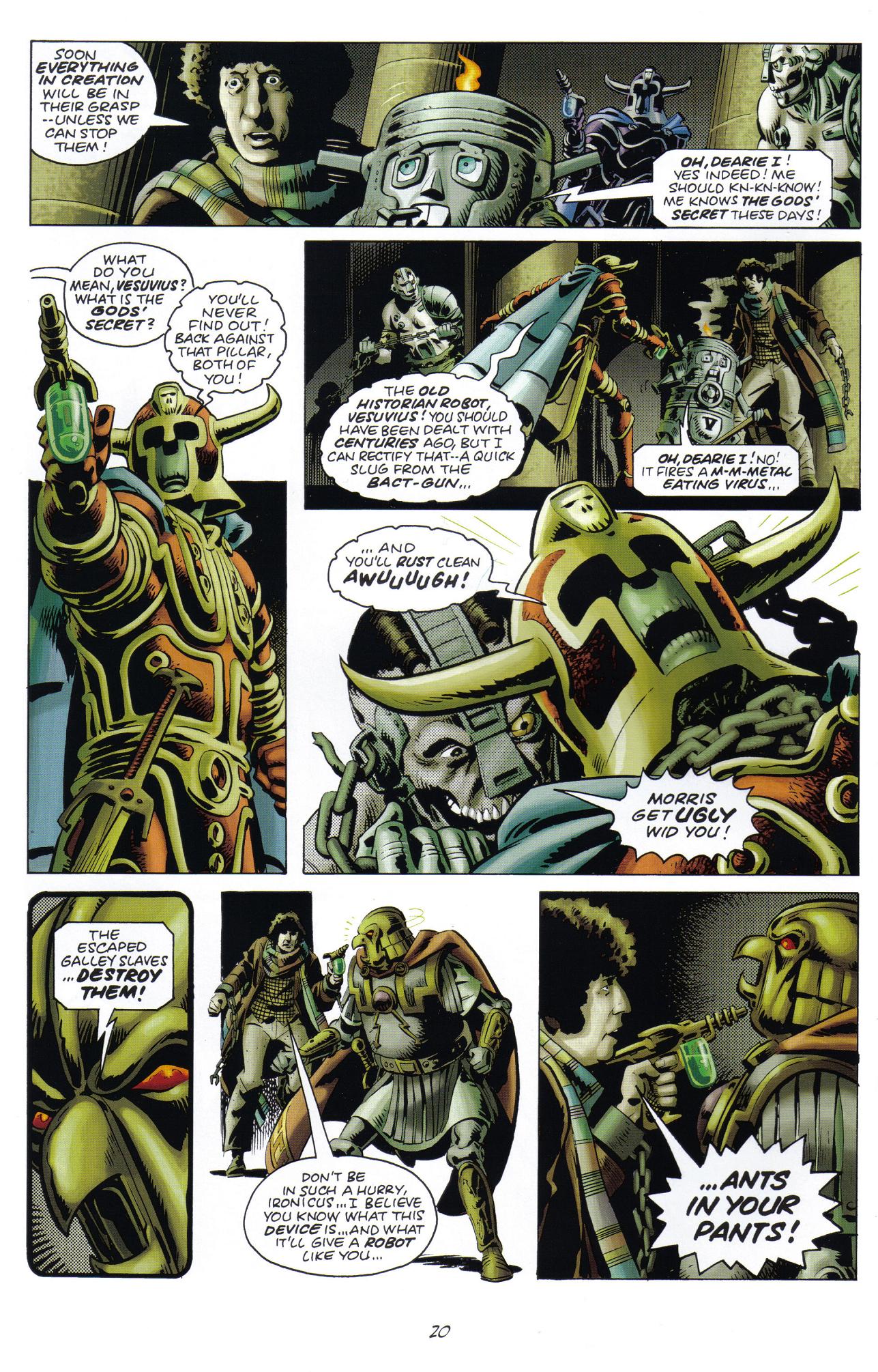 Read online Doctor Who Classics comic -  Issue #1 - 22