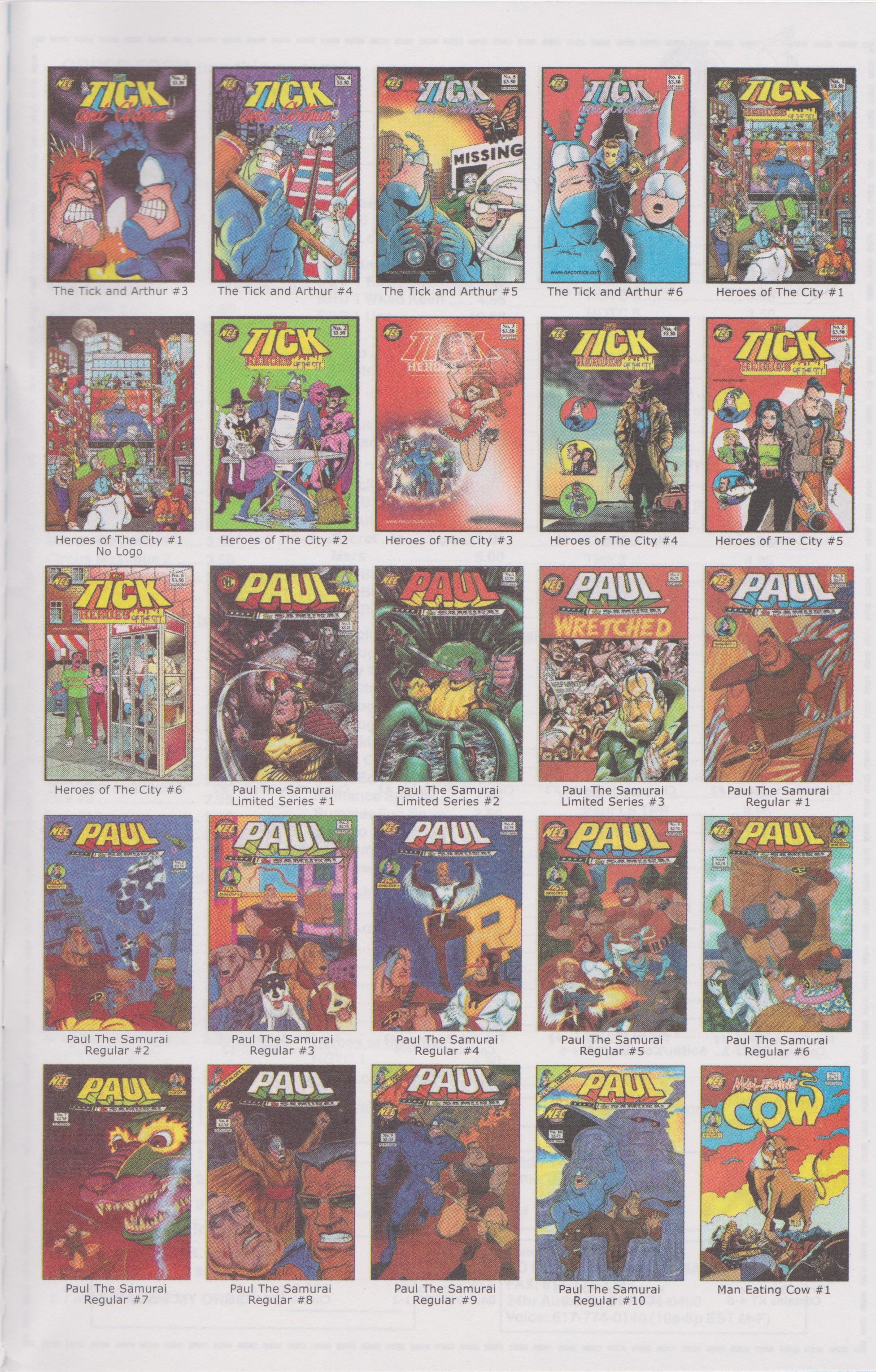 Read online The Tick Color comic -  Issue #1 - 33