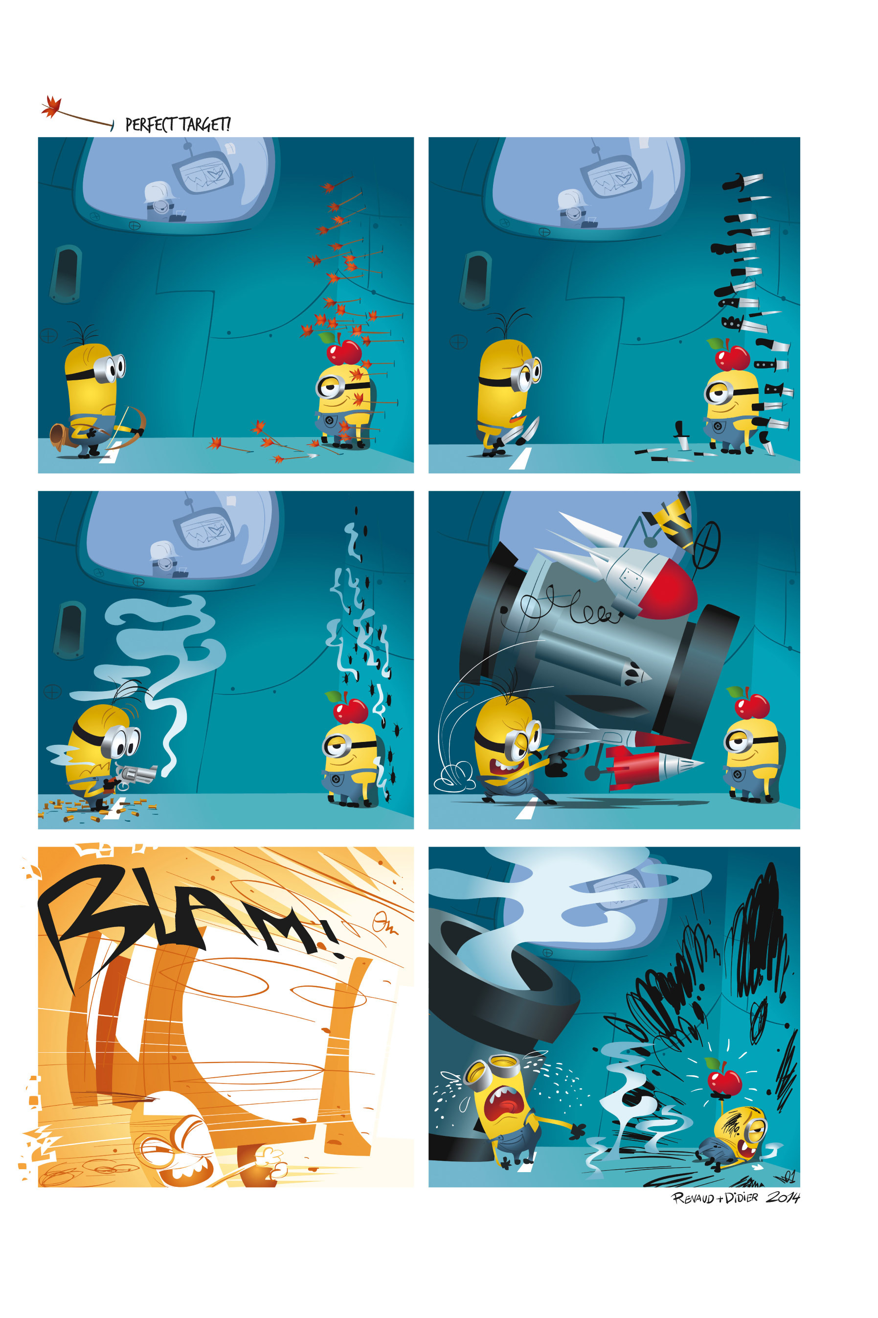 Read online Minions comic -  Issue #1 - 9
