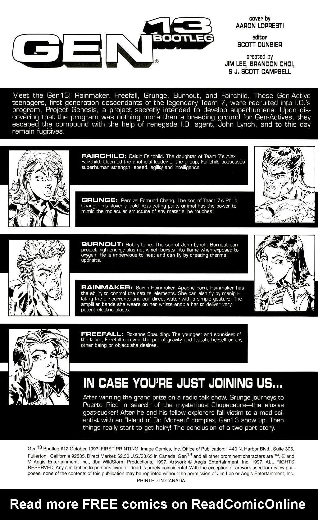 Read online Gen13 Bootleg comic -  Issue #12 - 2