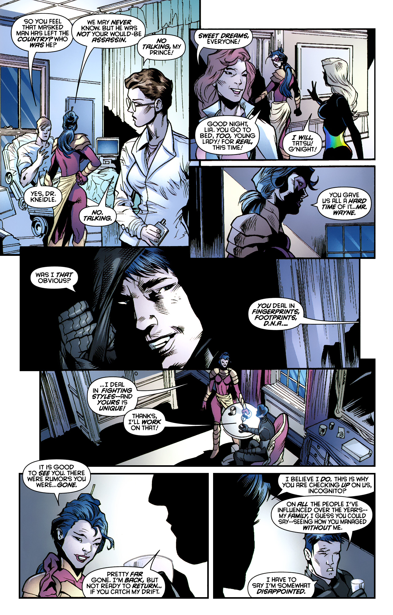 Read online Bruce Wayne: The Road Home comic -  Issue # Issue Outsiders - 22