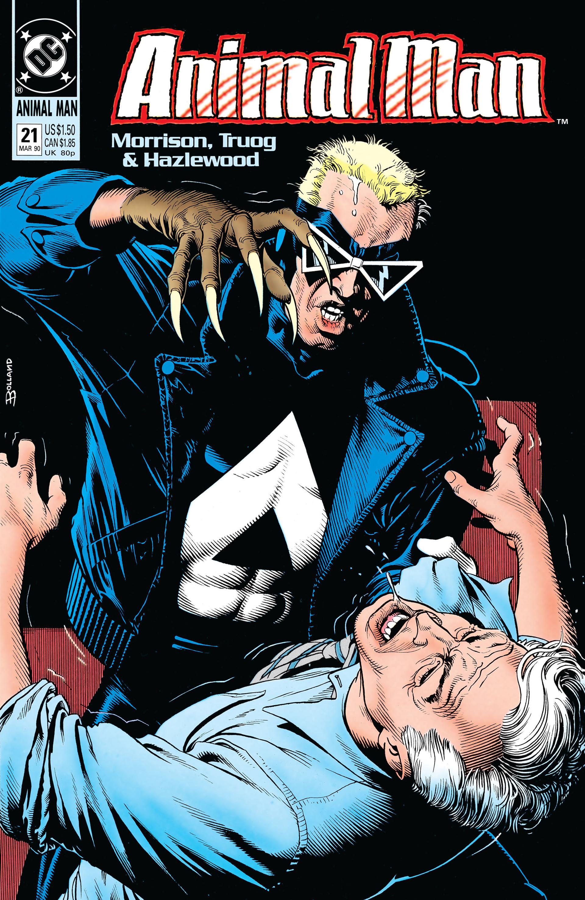 Read online Animal Man (1988) comic -  Issue #21 - 1