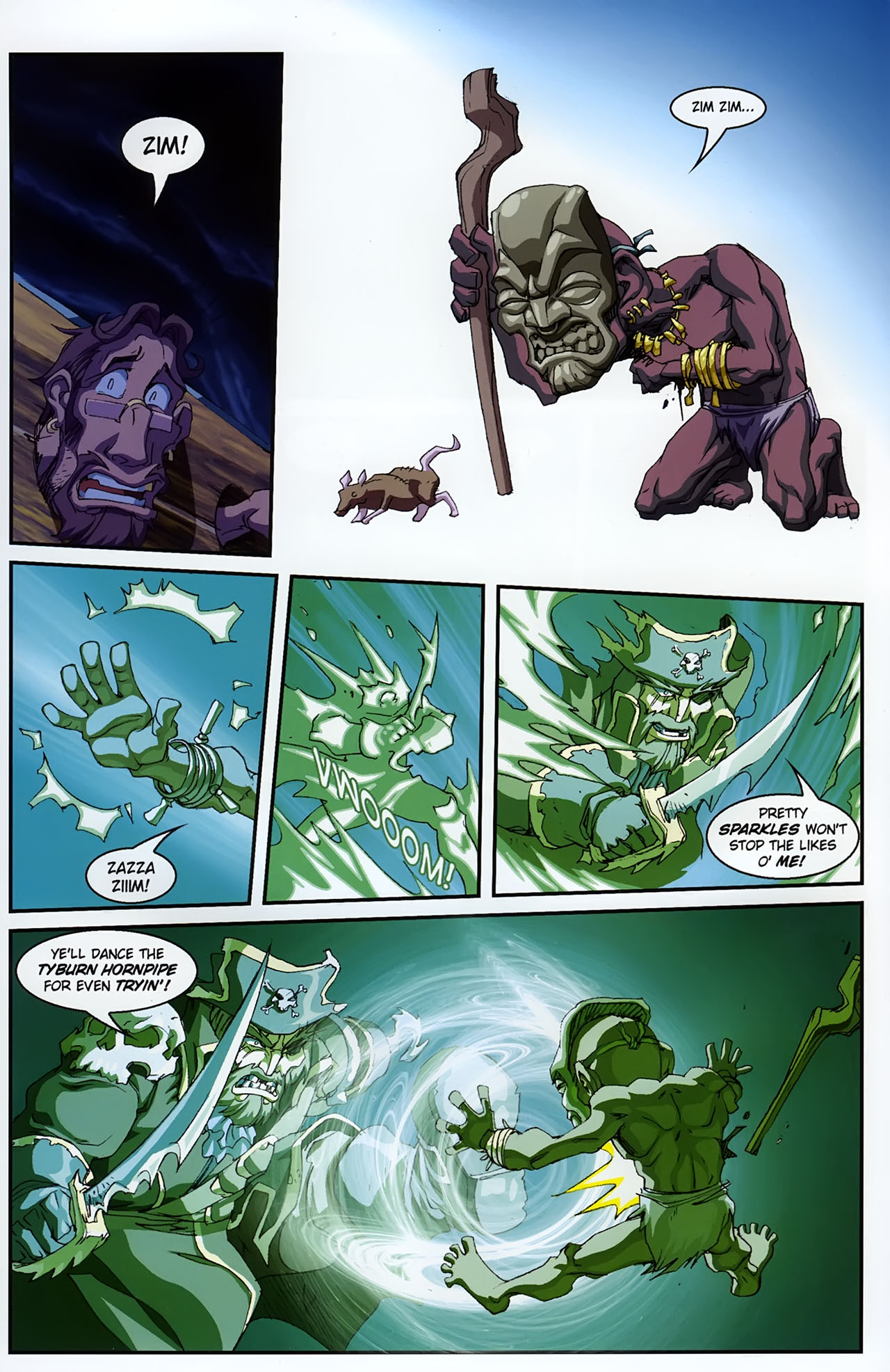 Read online Pirates vs. Ninjas II comic -  Issue #7 - 9