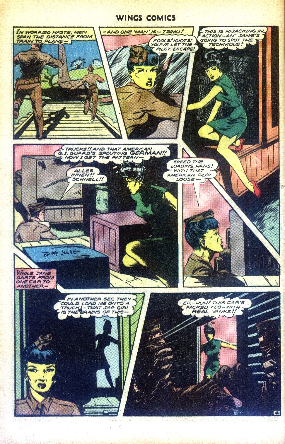 Read online Wings Comics comic -  Issue #68 - 16