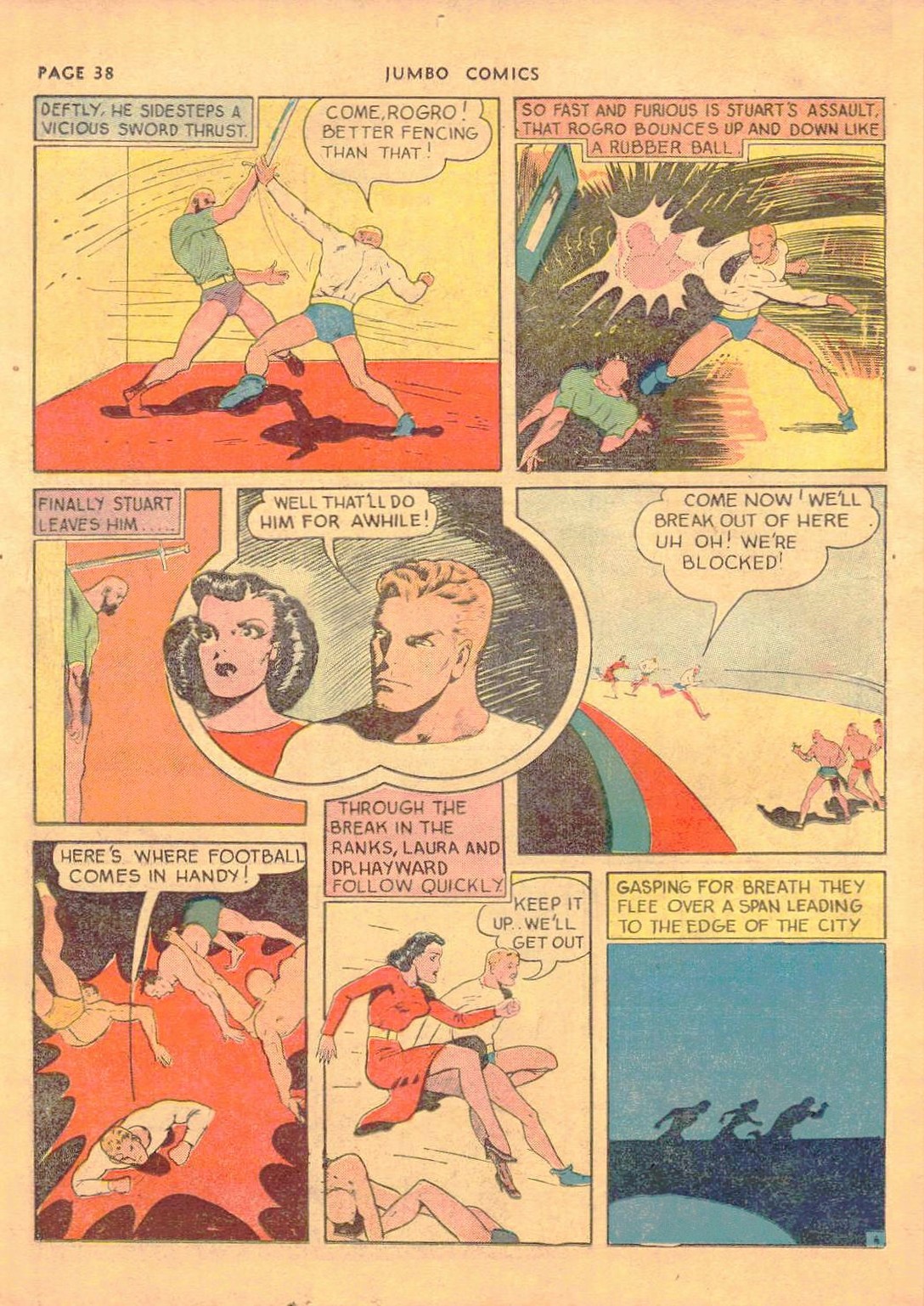 Read online Jumbo Comics comic -  Issue #19 - 40