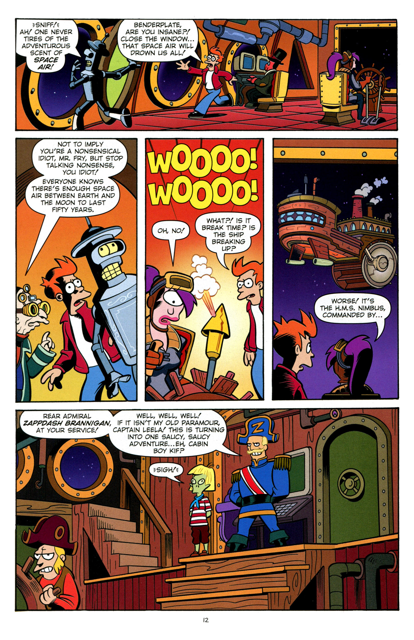 Read online Futurama Comics comic -  Issue #57 - 13