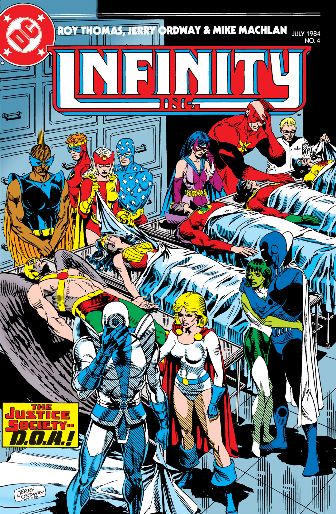 Read online Infinity Inc. (1984) comic -  Issue #4 - 1