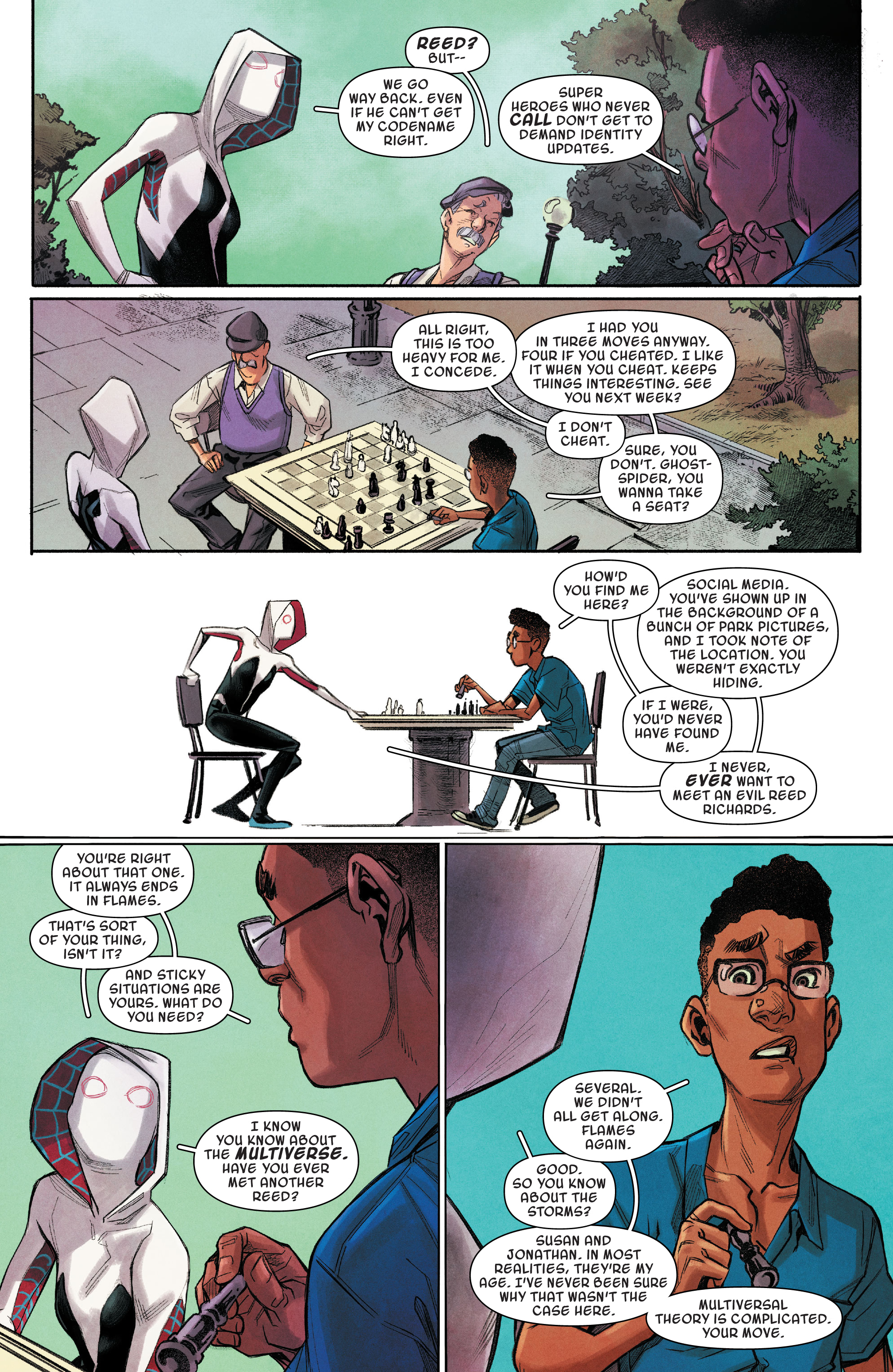 Read online Ghost-Spider comic -  Issue #8 - 4