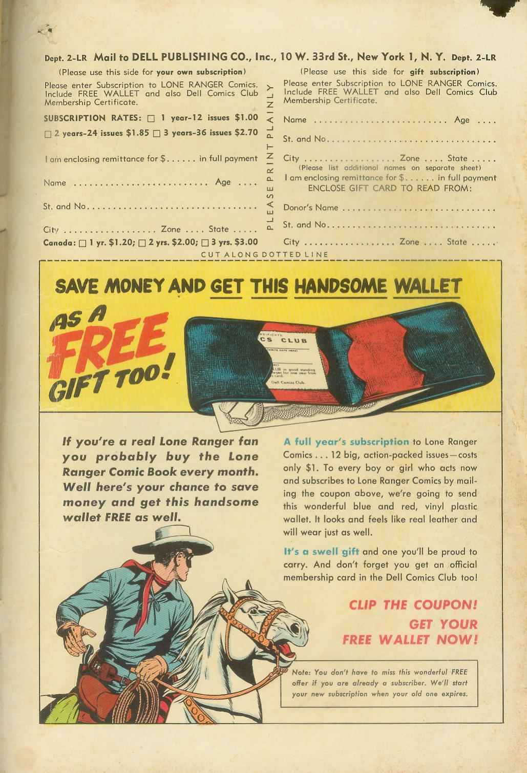 Read online The Lone Ranger (1948) comic -  Issue #68 - 51