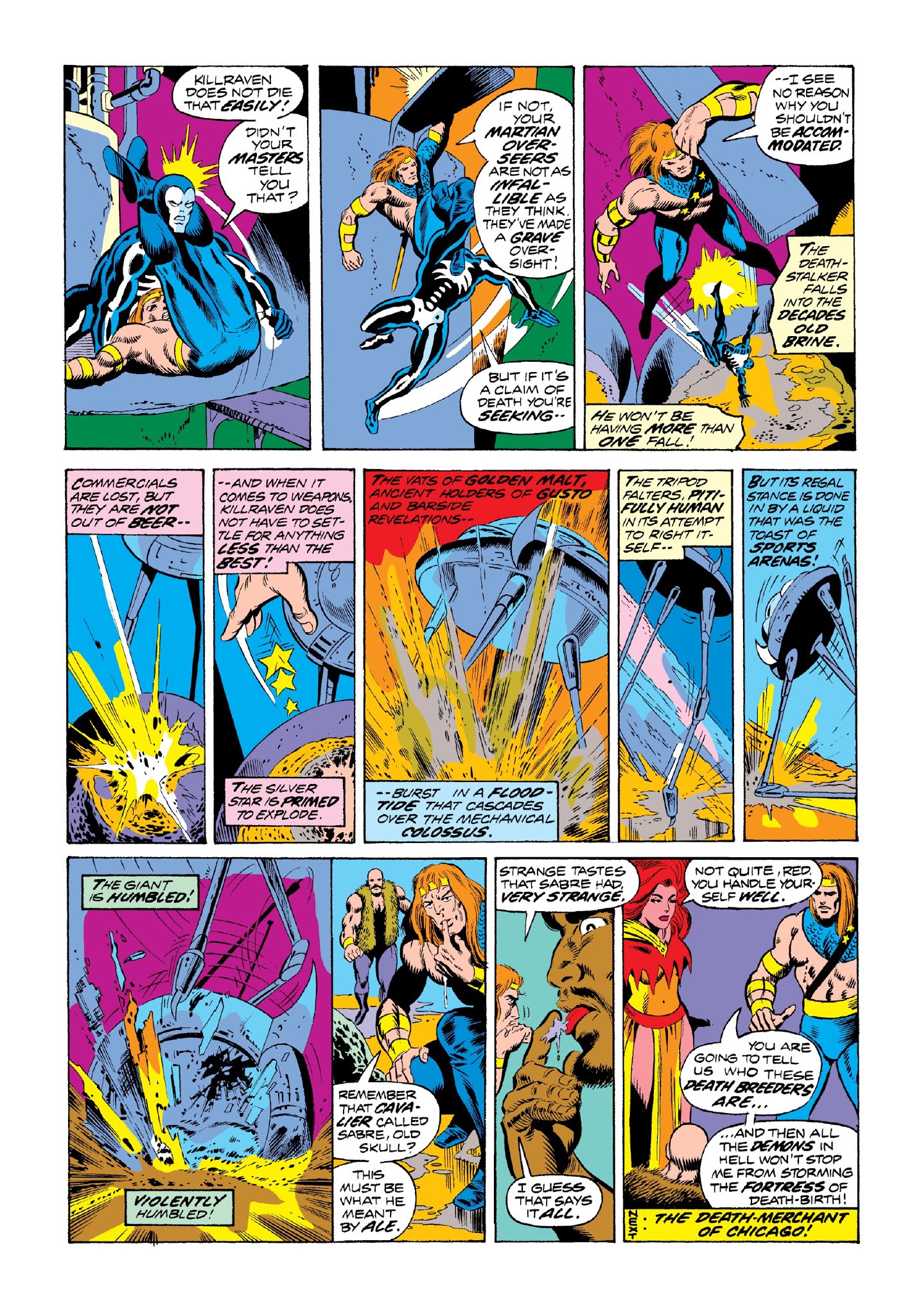Read online Marvel Masterworks: Killraven comic -  Issue # TPB 1 (Part 2) - 84
