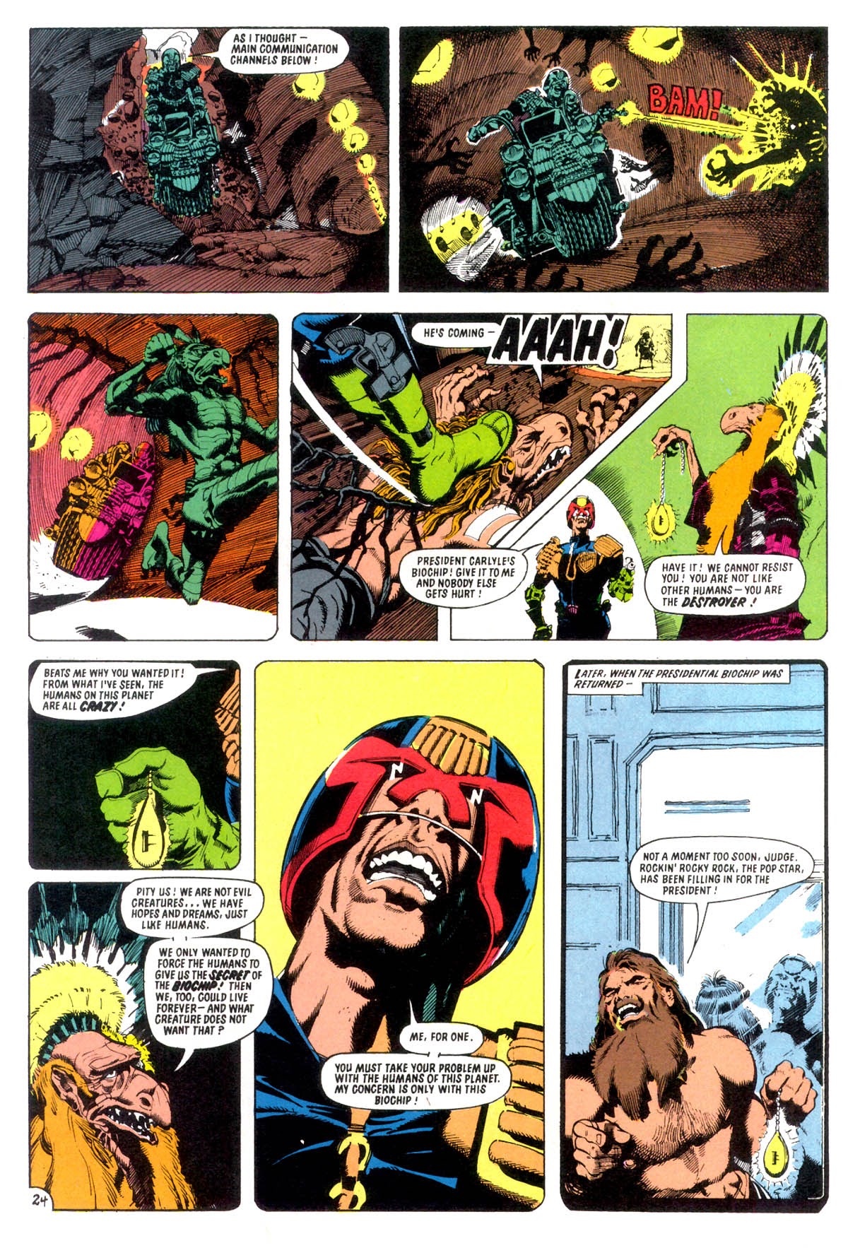 Read online Judge Dredd: The Judge Child Quest comic -  Issue #2 - 28