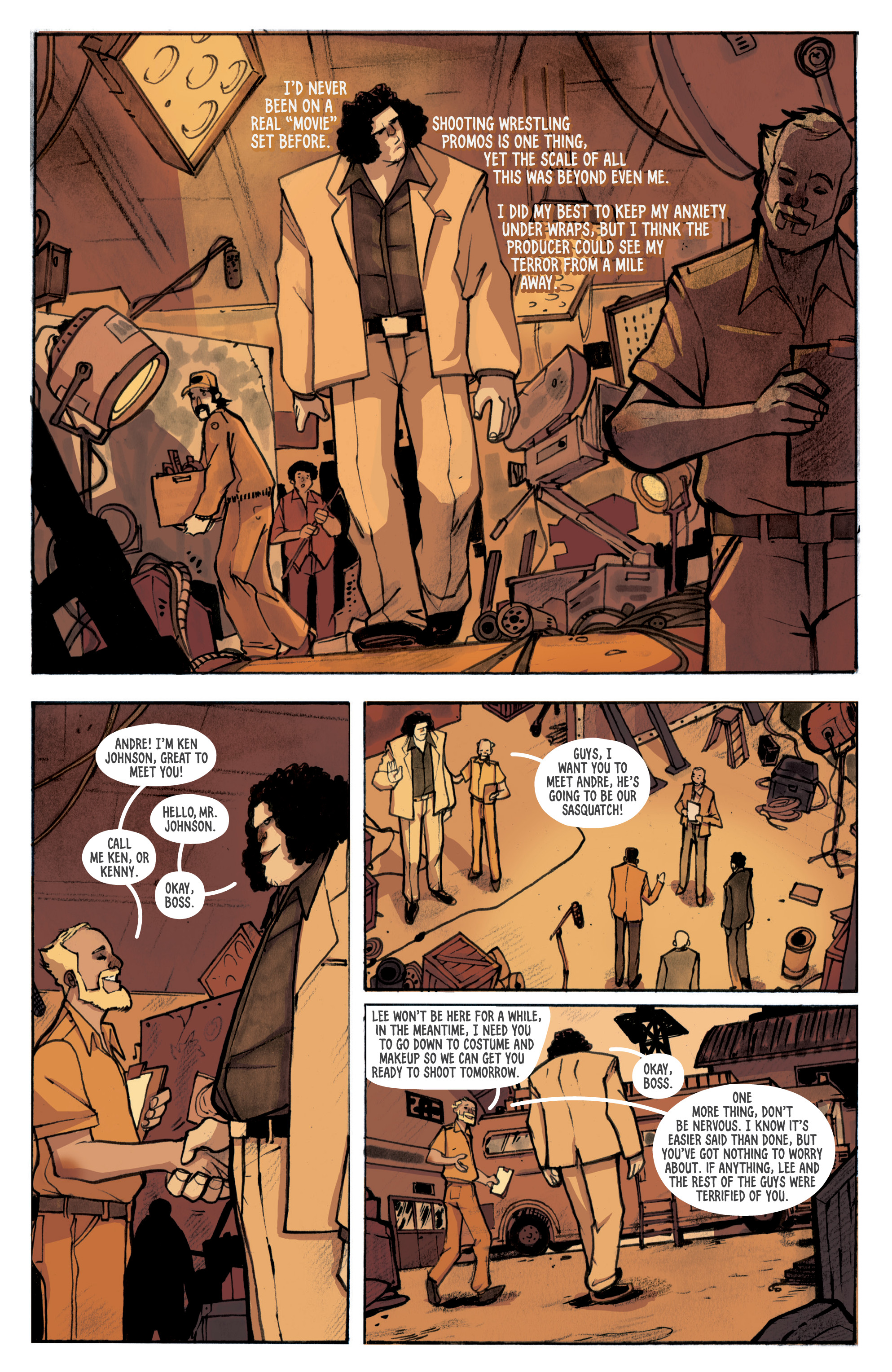 Read online Andre the Giant: Closer To Heaven comic -  Issue # TPB - 44