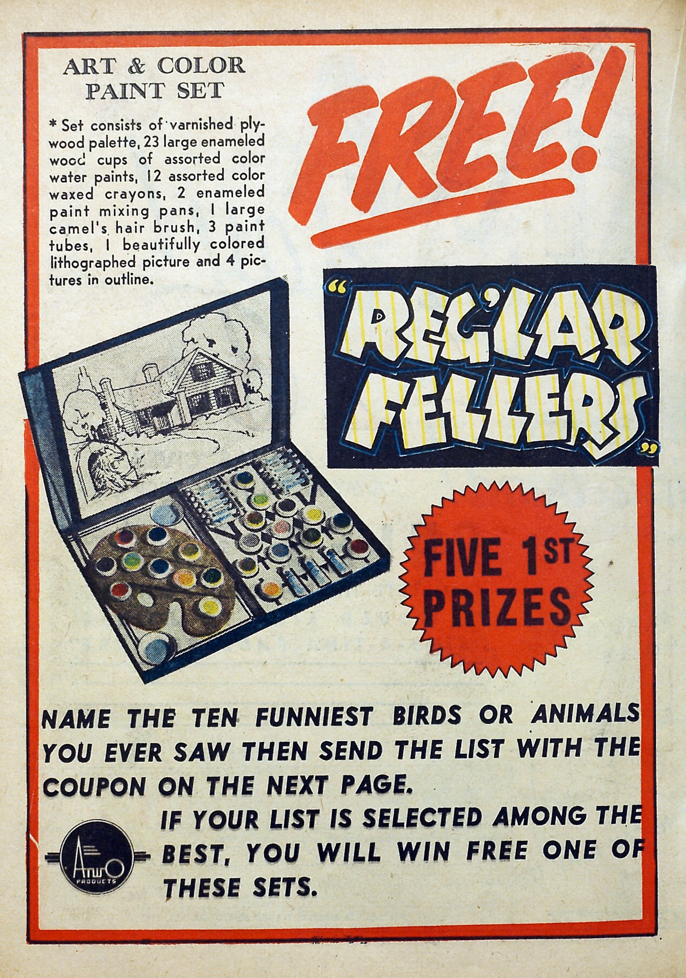 Read online Reg'lar Fellers Heroic Comics comic -  Issue #13 - 36