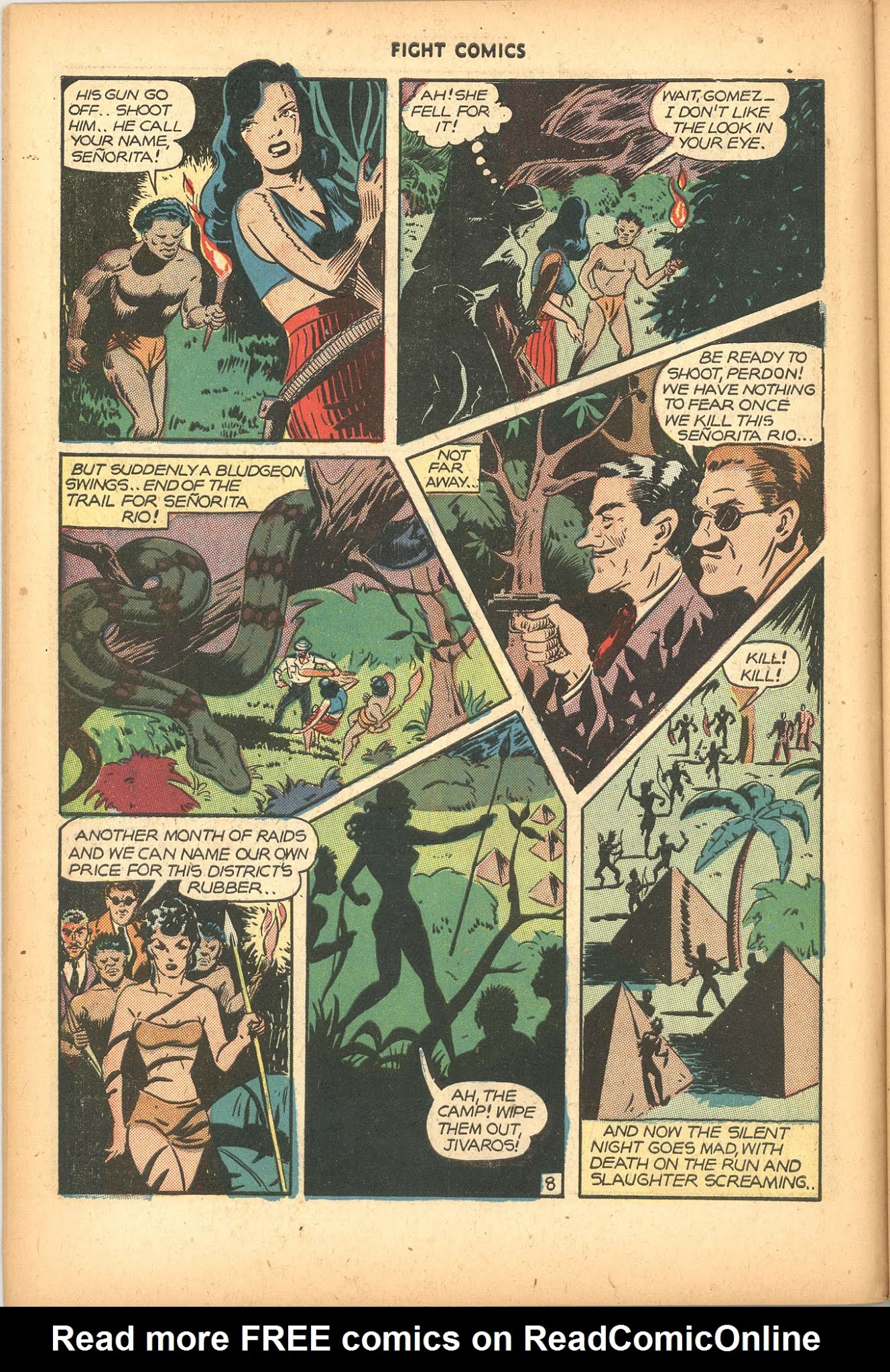 Read online Fight Comics comic -  Issue #48 - 10