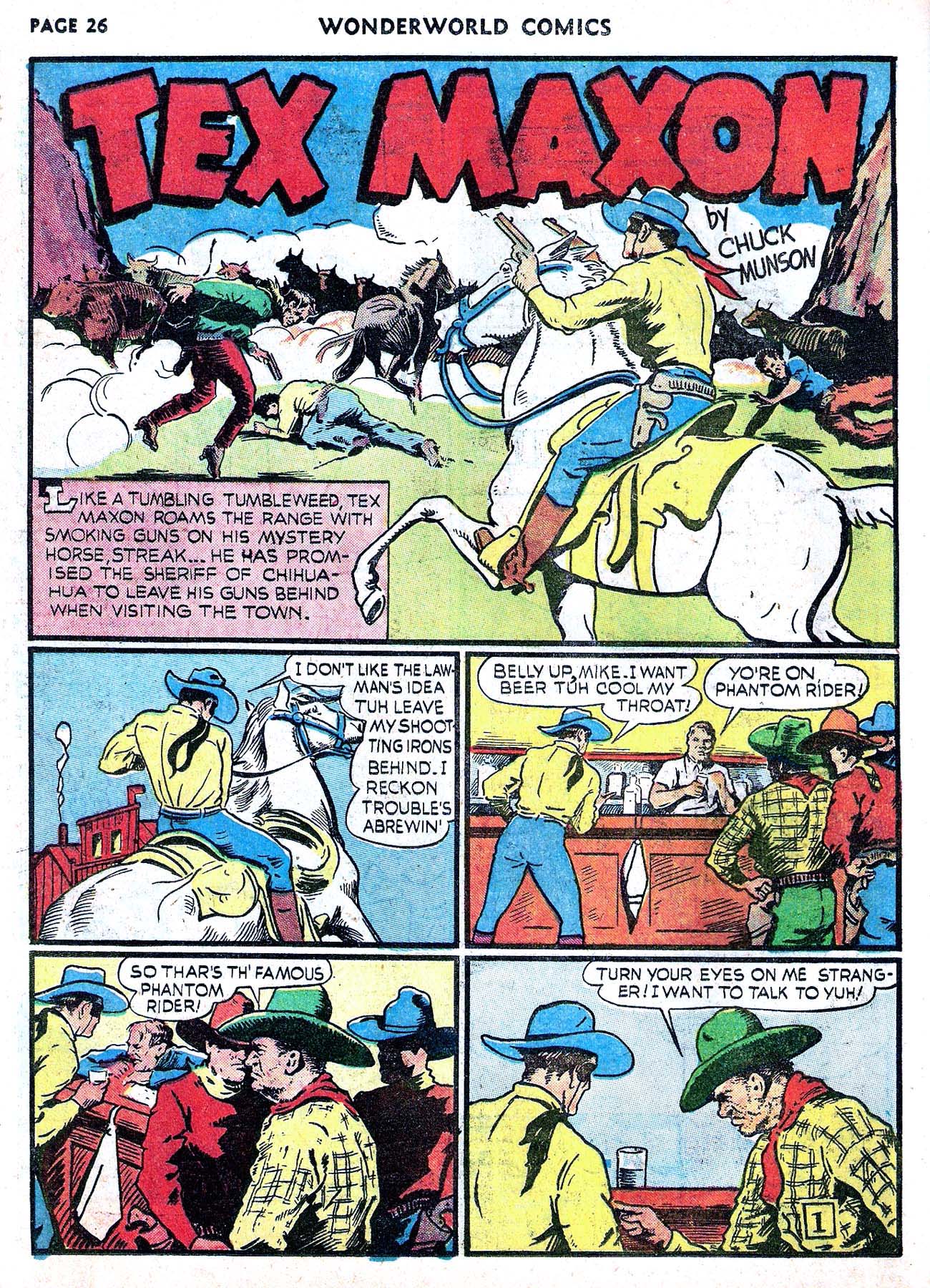 Read online Wonderworld Comics comic -  Issue #22 - 28