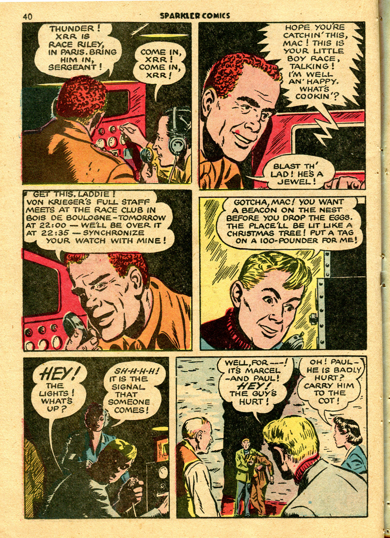 Read online Sparkler Comics comic -  Issue #24 - 42