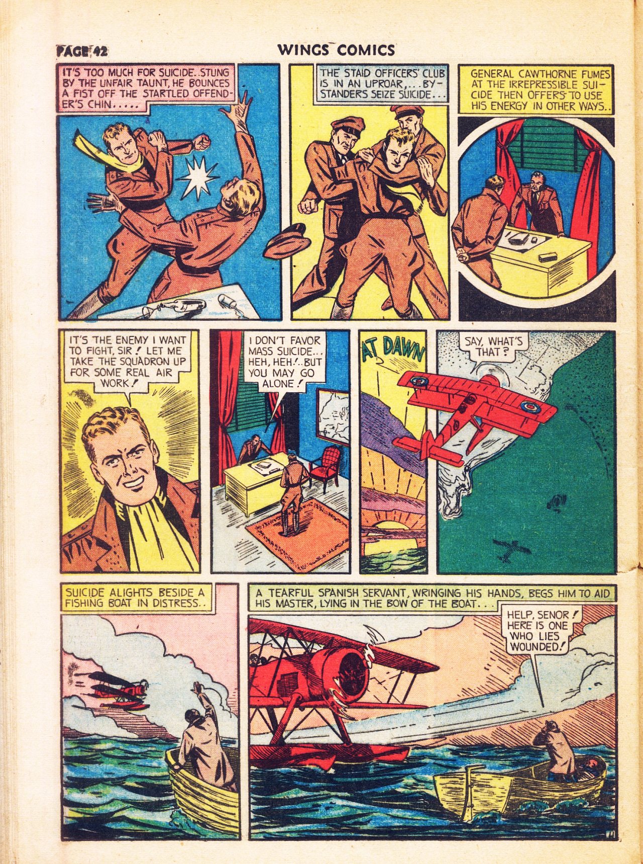 Read online Wings Comics comic -  Issue #8 - 44