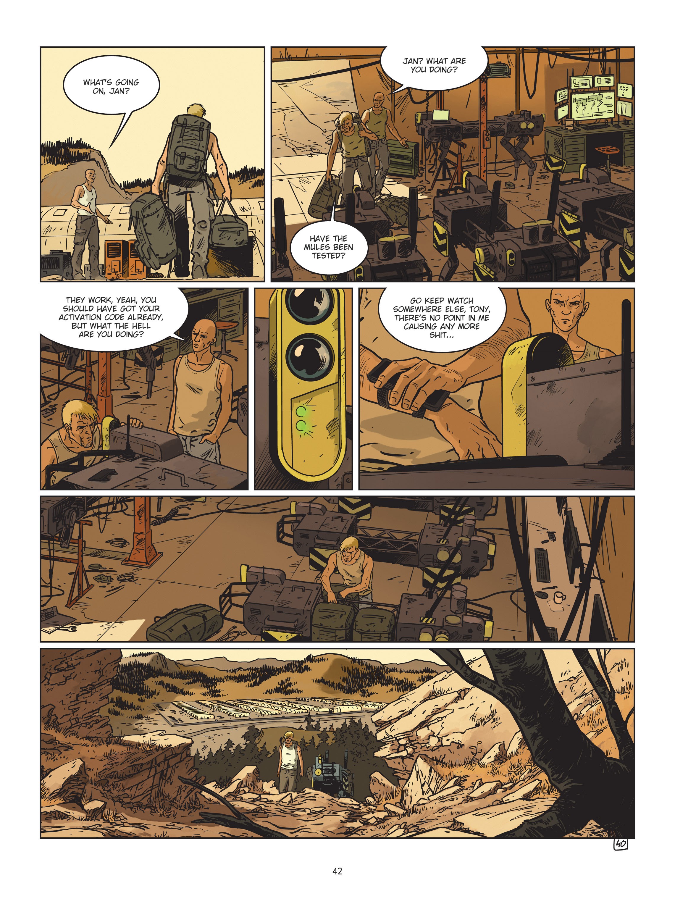 Read online Cold Sun comic -  Issue #1 - 45