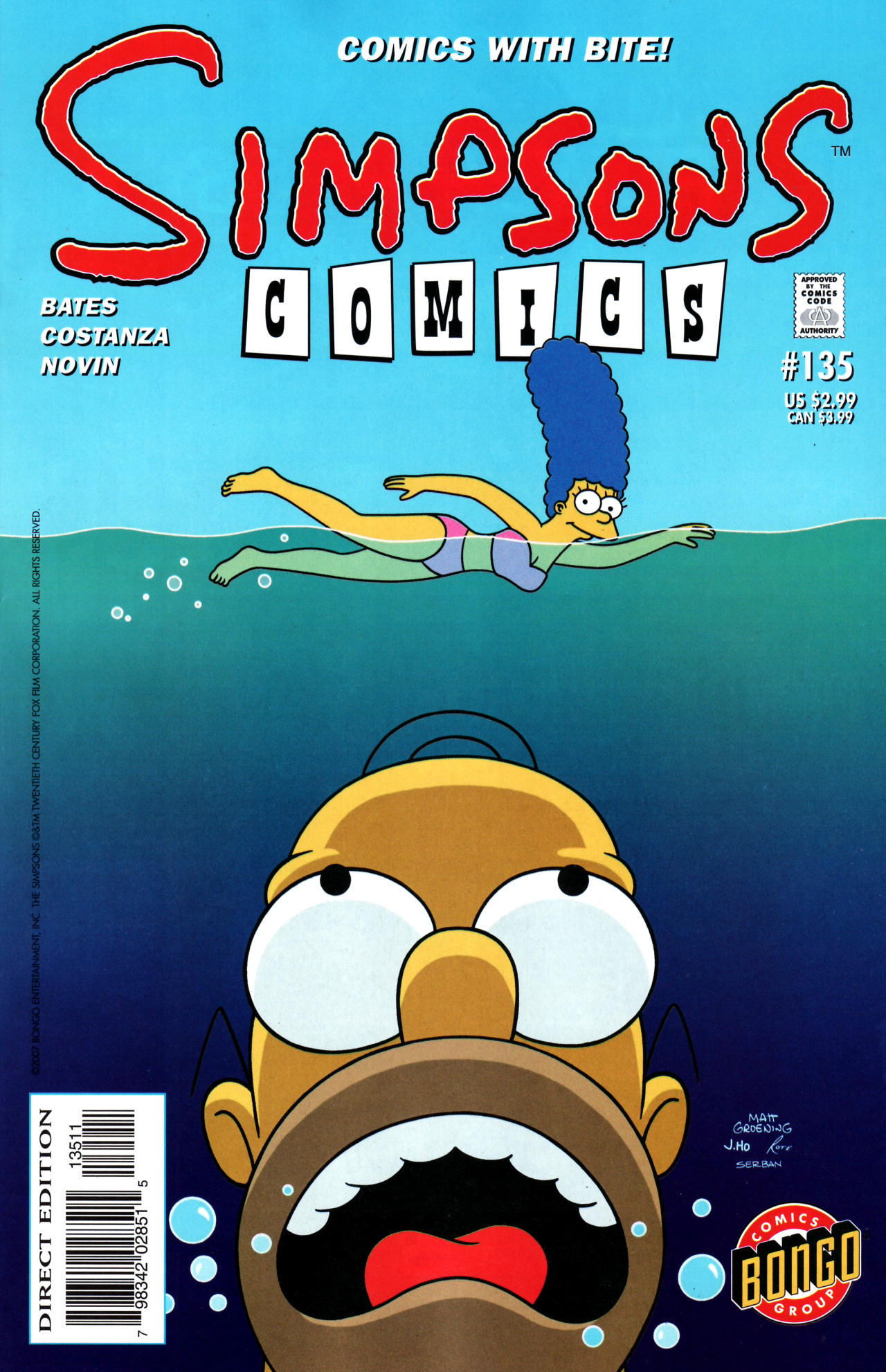 Read online Simpsons Comics comic -  Issue #135 - 1