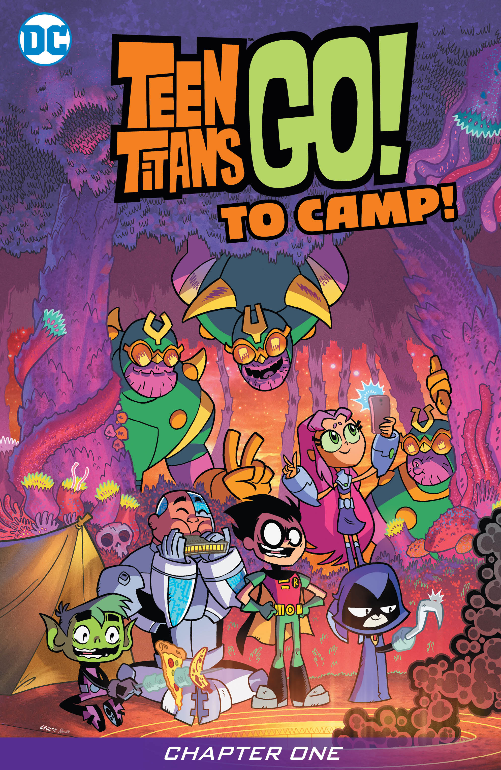 Read online Teen Titans Go! To Camp comic -  Issue #1 - 2