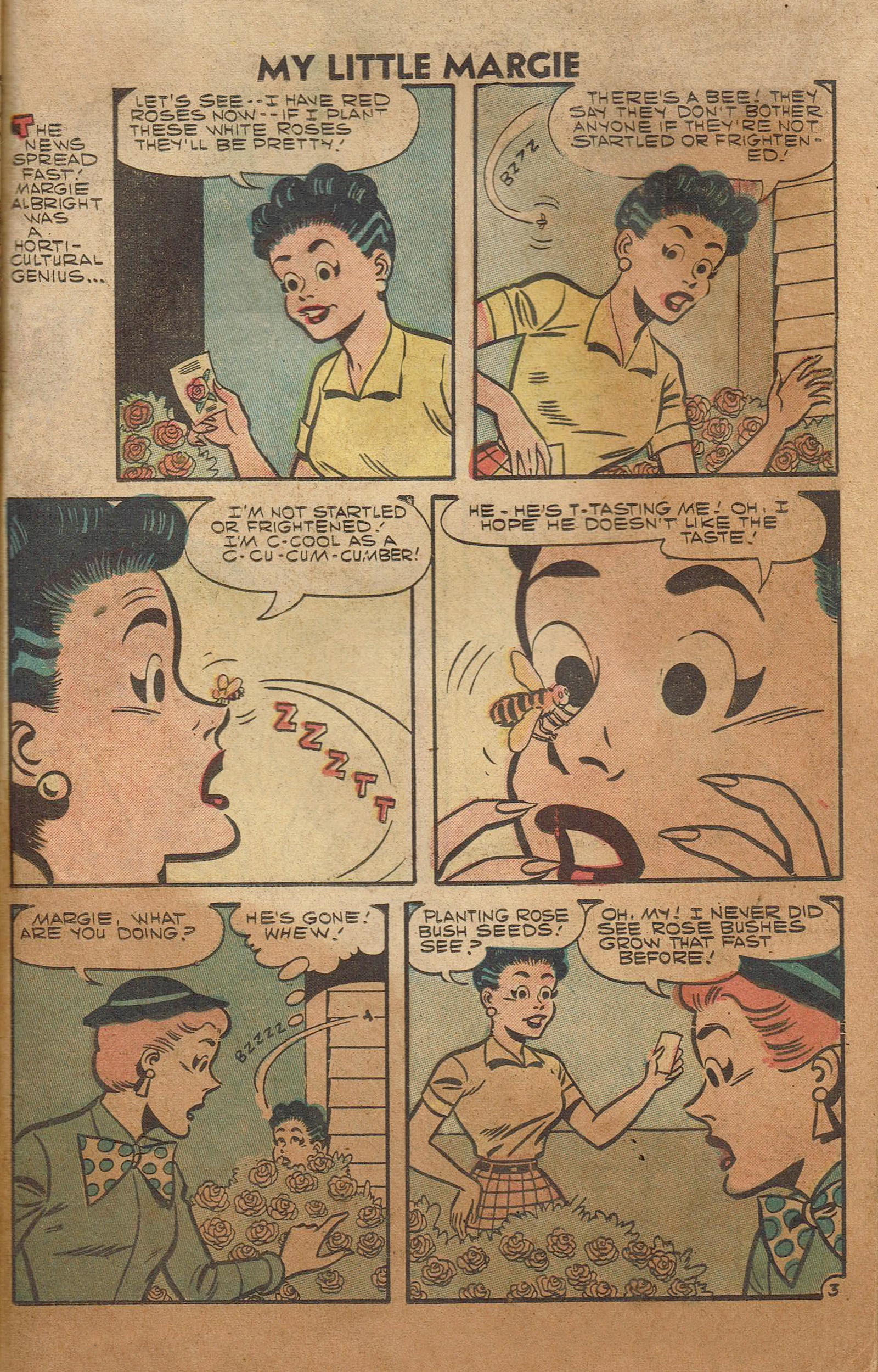 Read online My Little Margie (1954) comic -  Issue #20 - 44